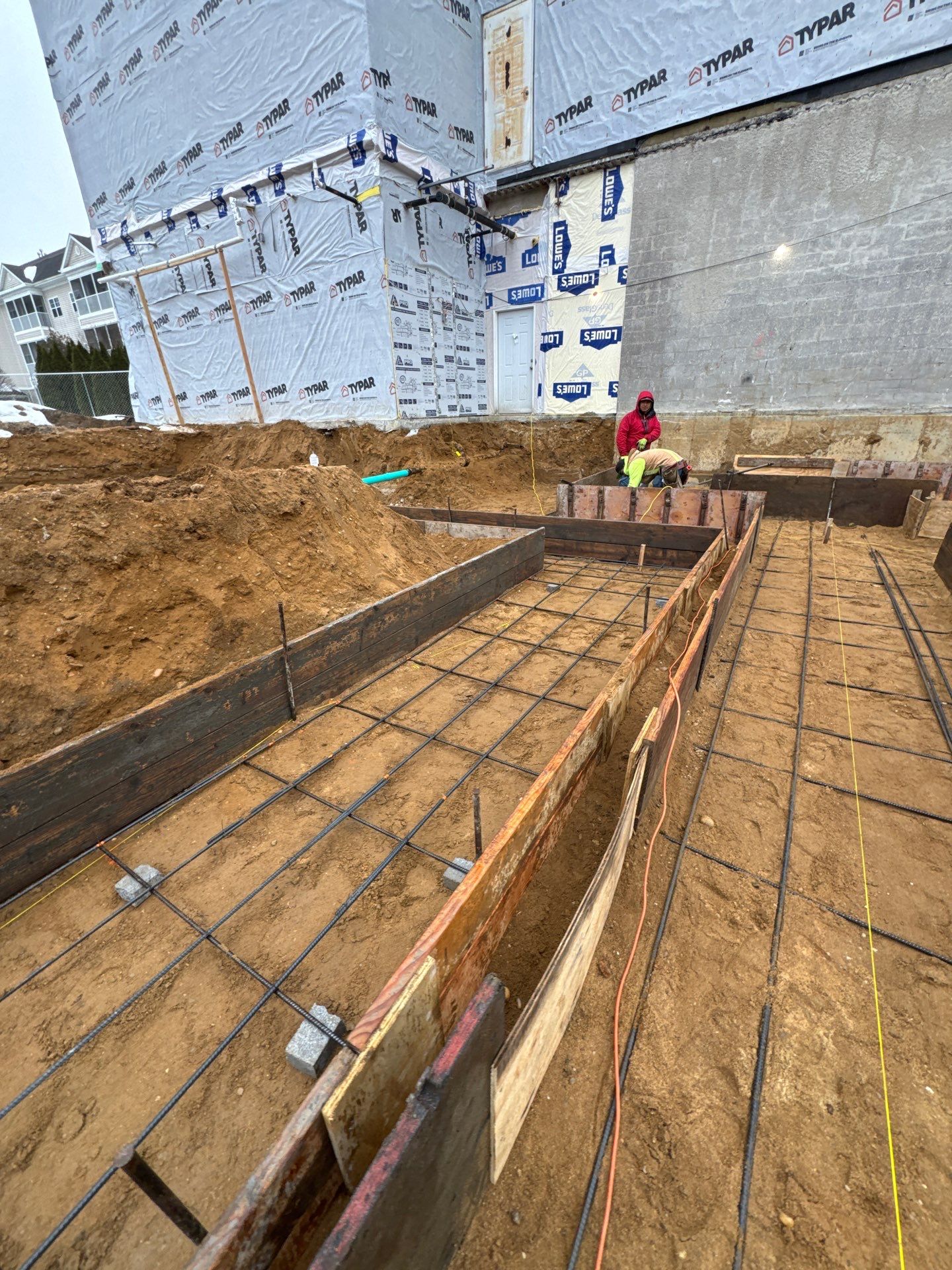 Project in Setauket- East Setauket by Concrete Works Corp