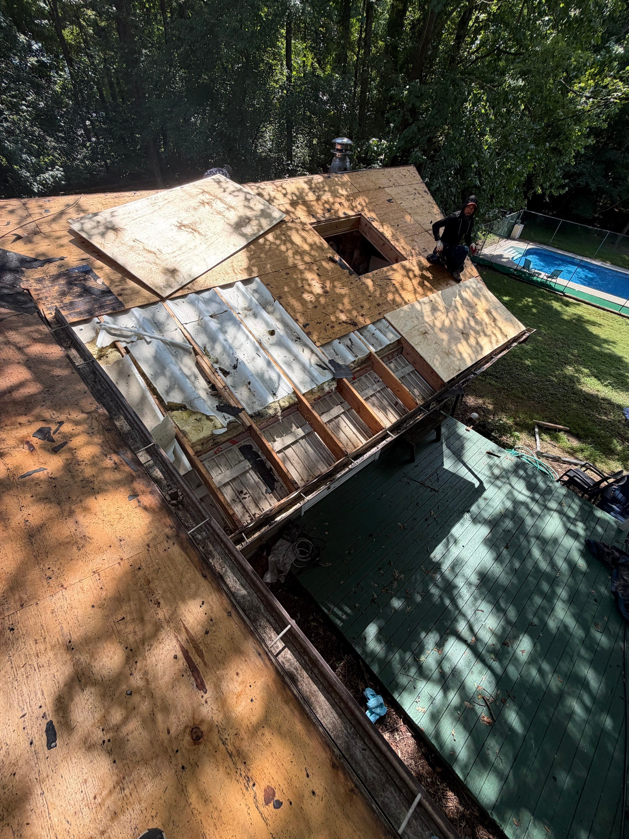 Comprehensive Architectural Shingle Roof Replacement and Skylight Installation in Laurel by First Chesapeake Roofing