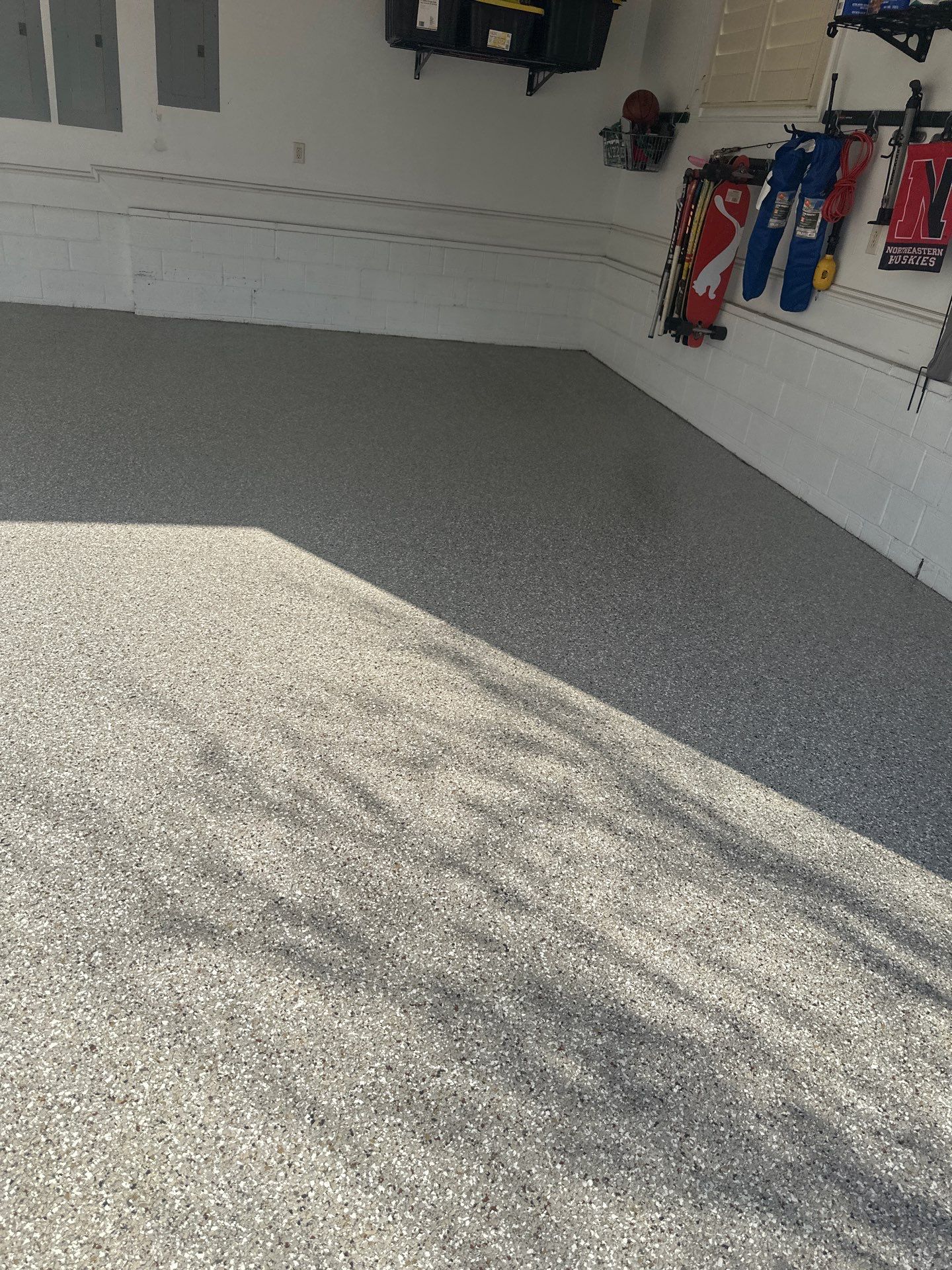 Garage Floor Coating using Creekbed by My Garage Floor Guys