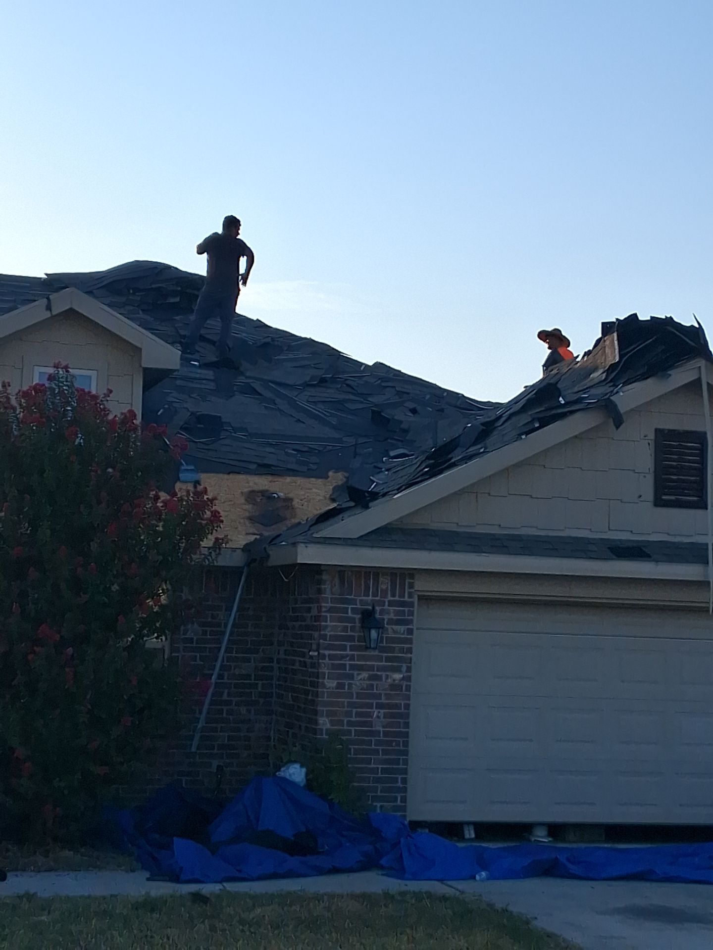 Residential Roof Replacement and Decking Repair in Springtown, Texas by Performance 1 Roofing