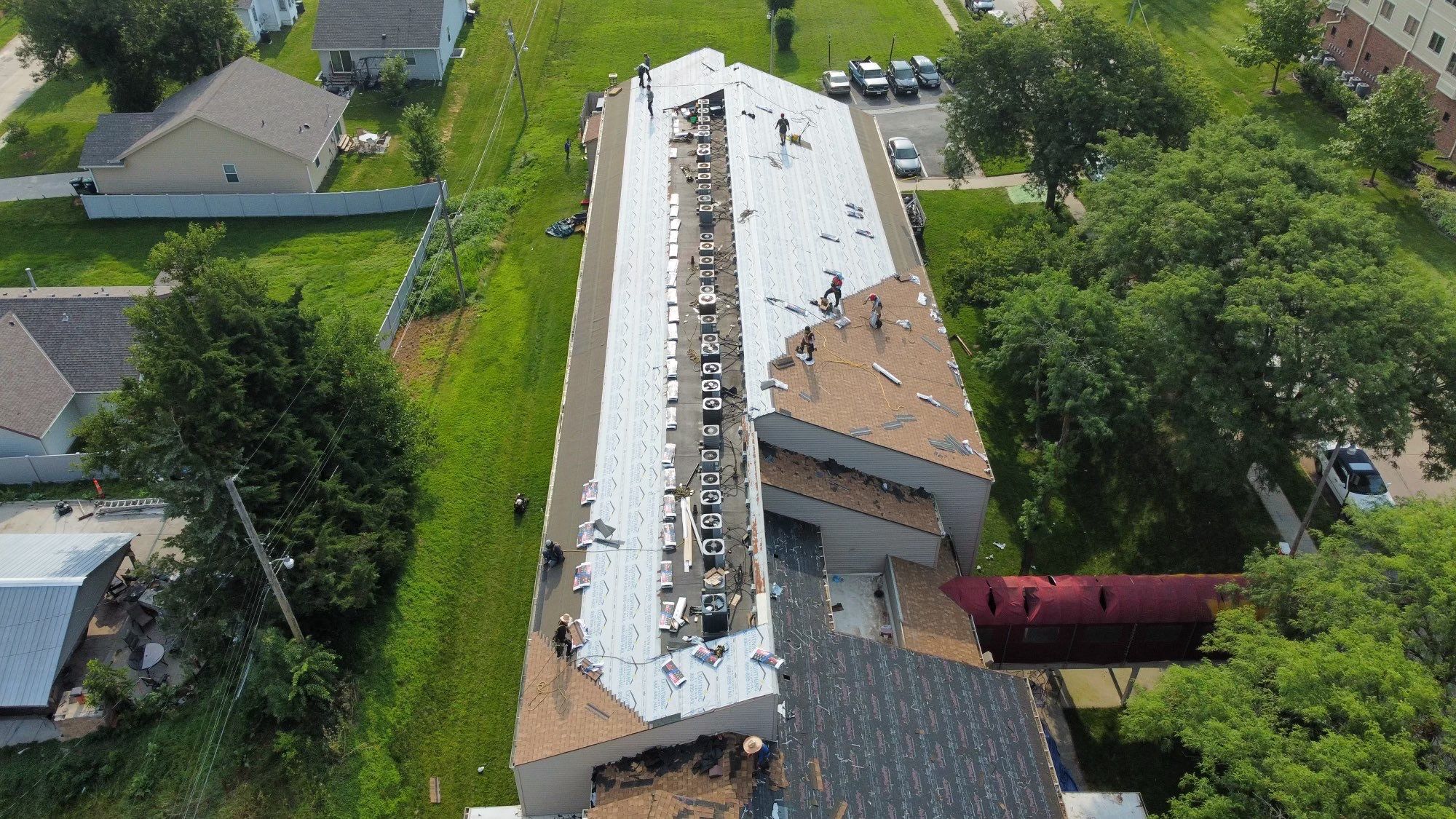 Lightning Commercial Restoration using Tamko Titan by Lightning Exteriors