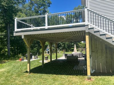 New Deck in Franklin Township, New Jersey