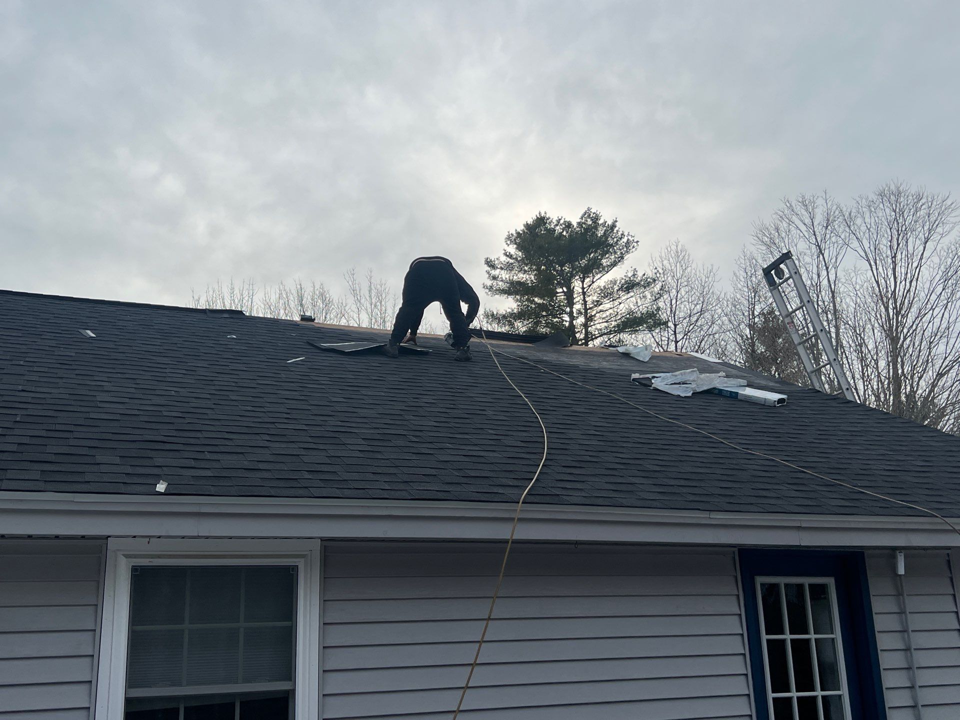 New Roof Installation in Barnstead New Hampshire by Tall pine roofing