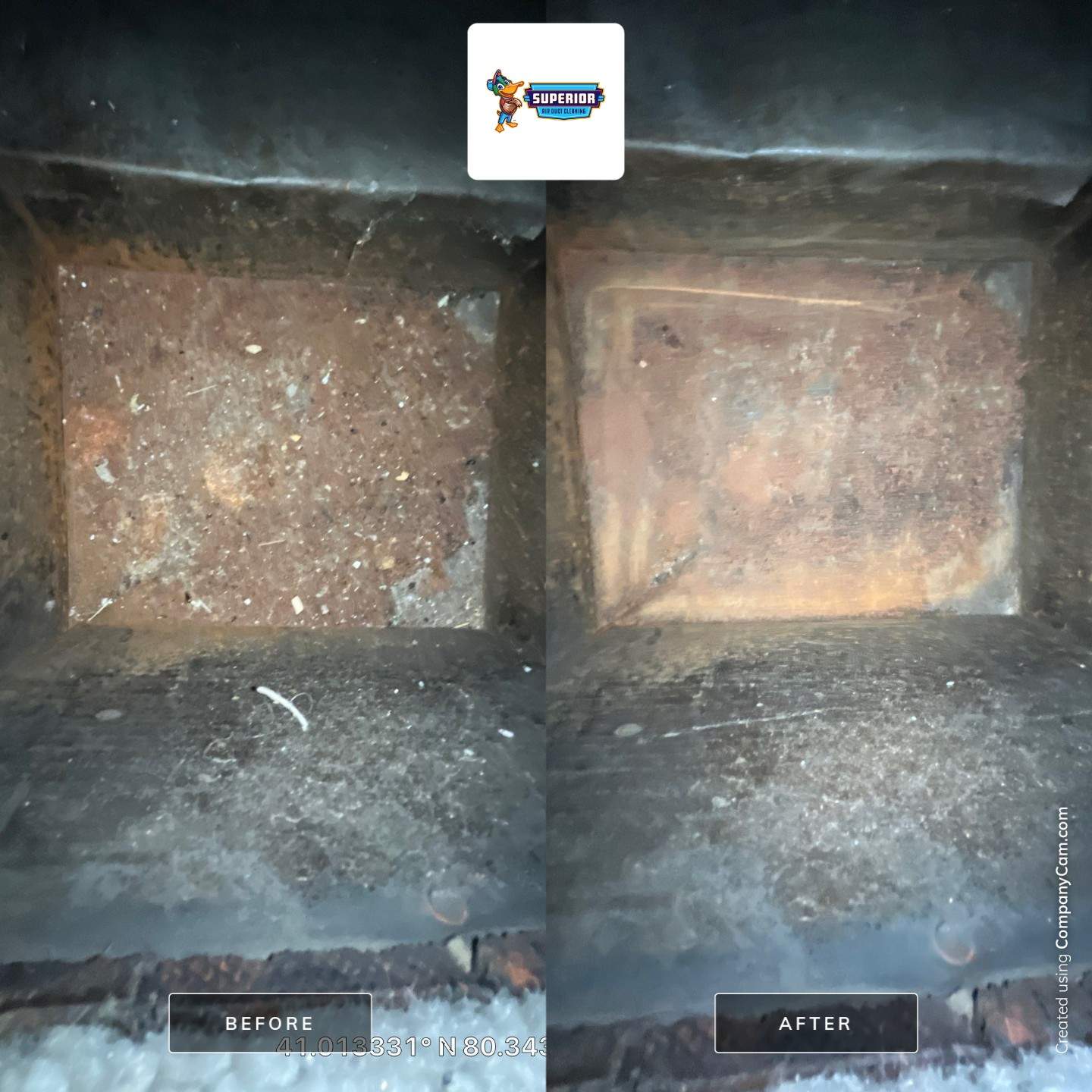 Air Duct Cleaning With a Vacuum Truck in New Castle, PA by Superior Air Duct Cleaning