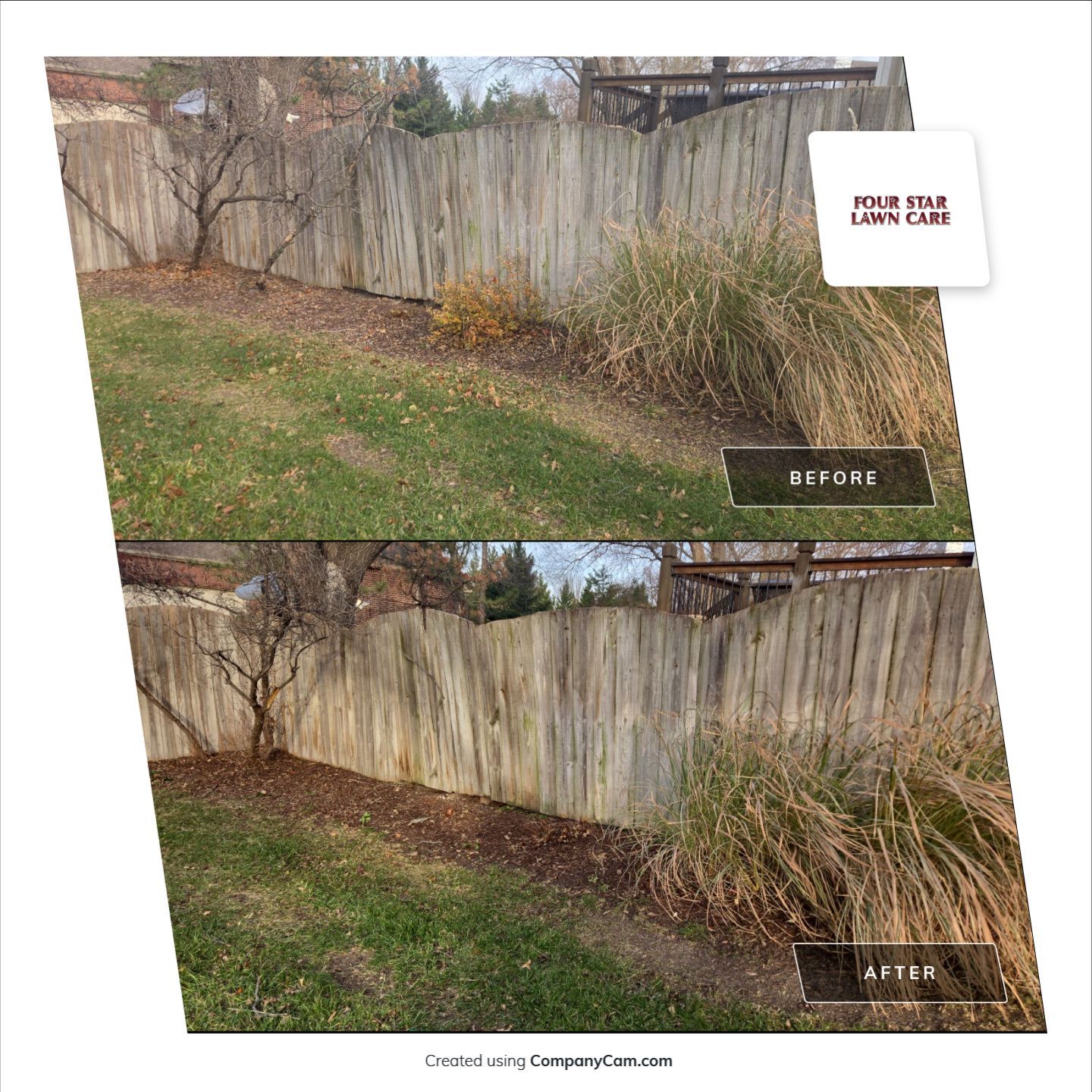 Project in Wichita by Four Star Lawn Care