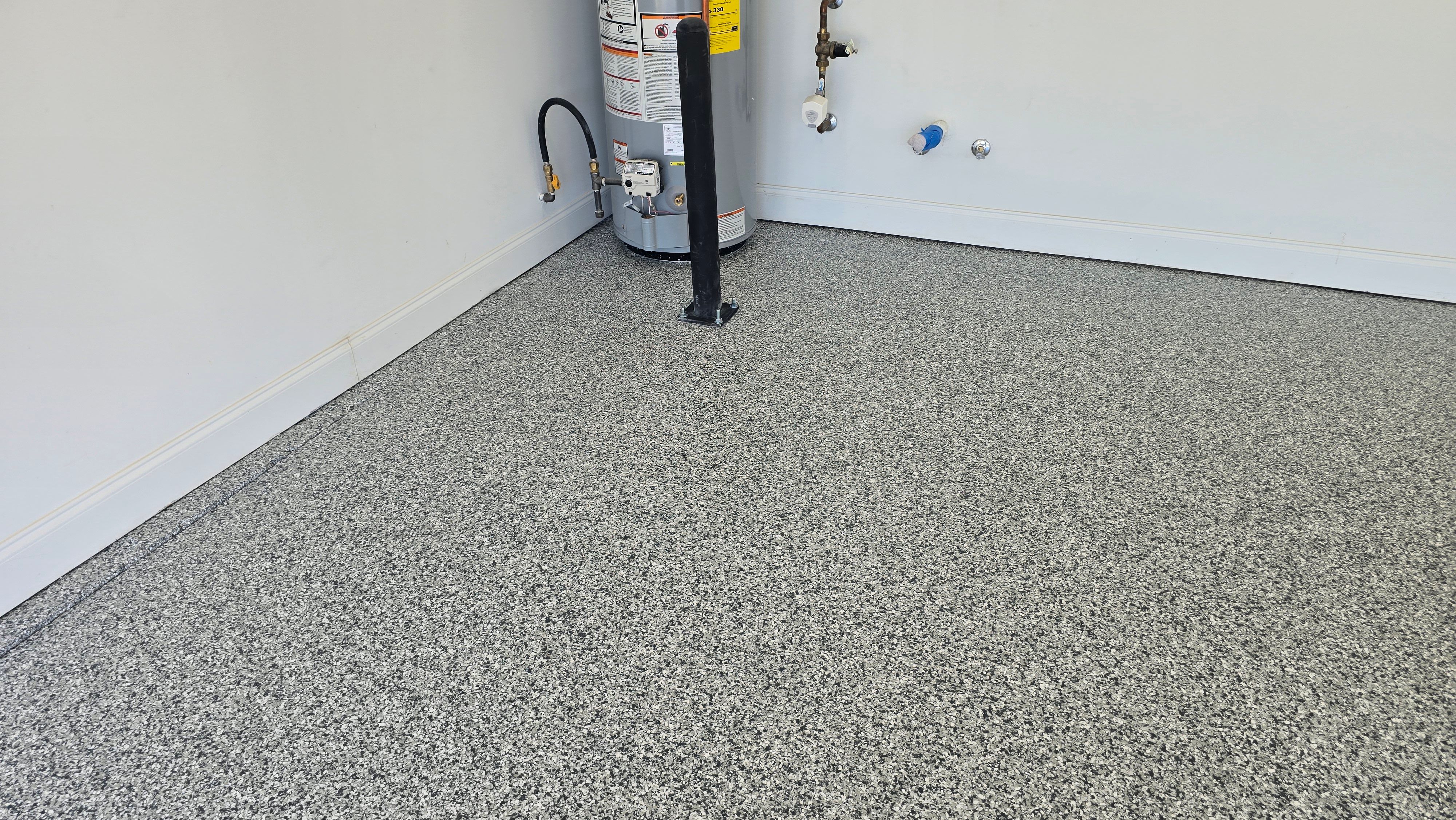 Porch, Patio, & Garage Completed Using Gravel by Elite Floor Solutions