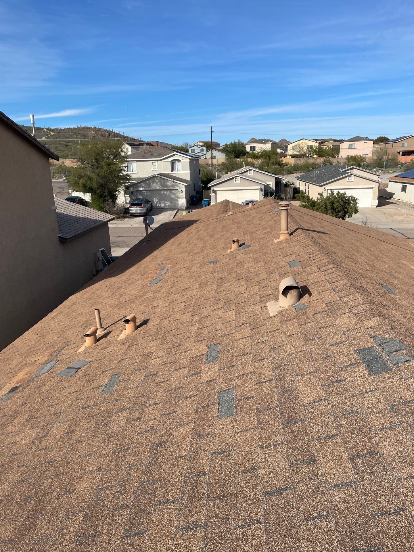 Project in Tucson by West Coast Roofing AZ