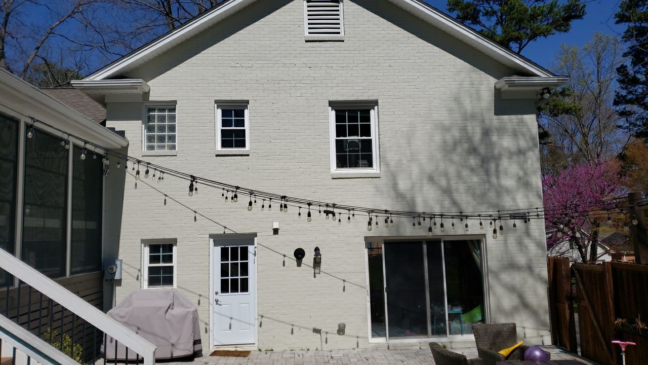 House Wash using cleaner by Power Wash Masters LLC