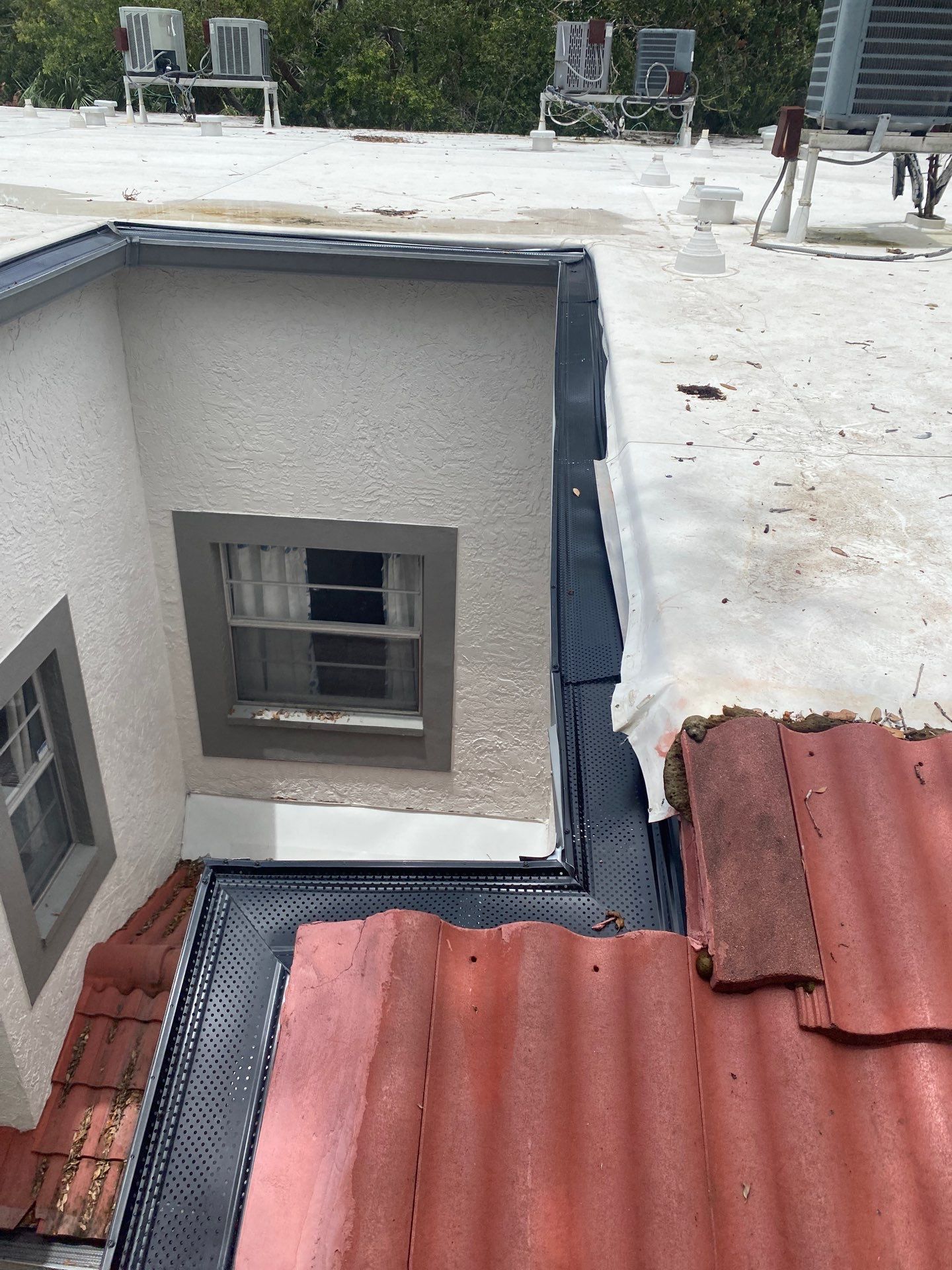 Custom Residential Gutter Guard System Installation in Saint Petersburg FL by Gutter Professors