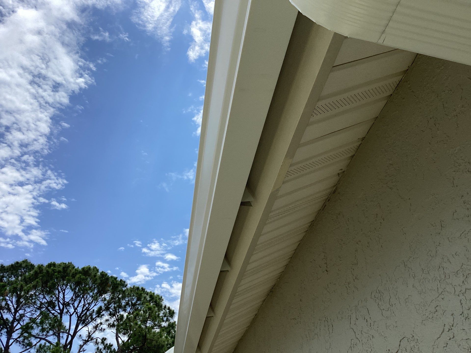 Gutter Installation Project in Estero FL by Gutter Professors