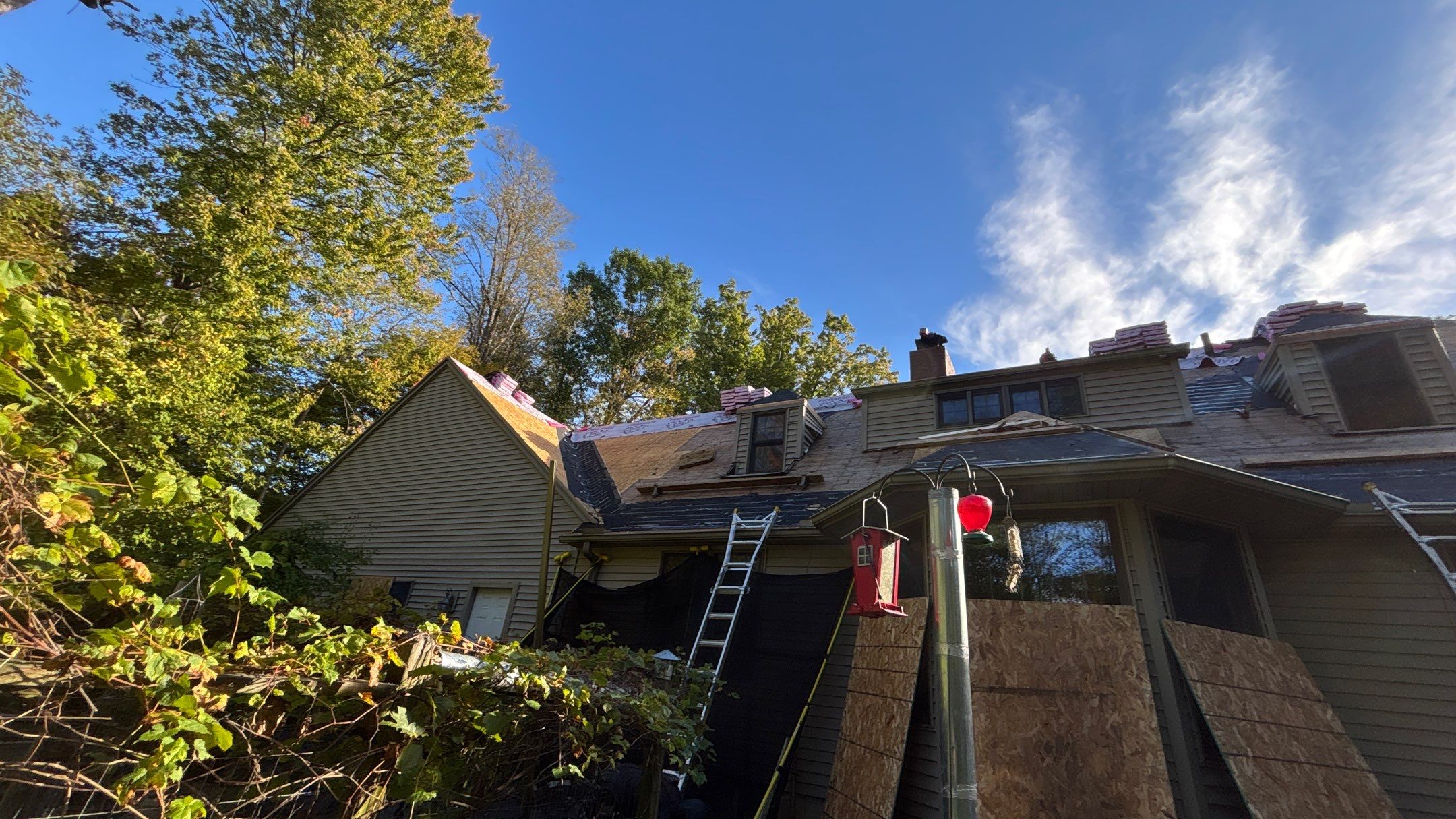 Roof Replacement using Owens Corning Driftwood by 180 Contractors