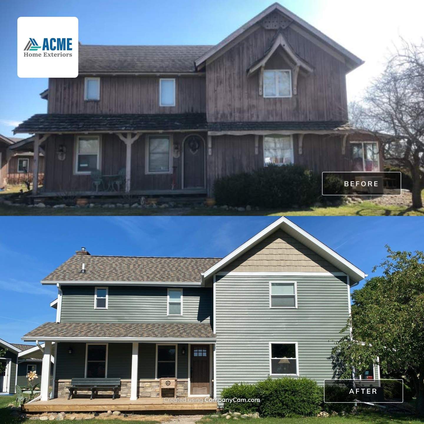 Residential Roof, Siding and Windows by Acme Exteriors