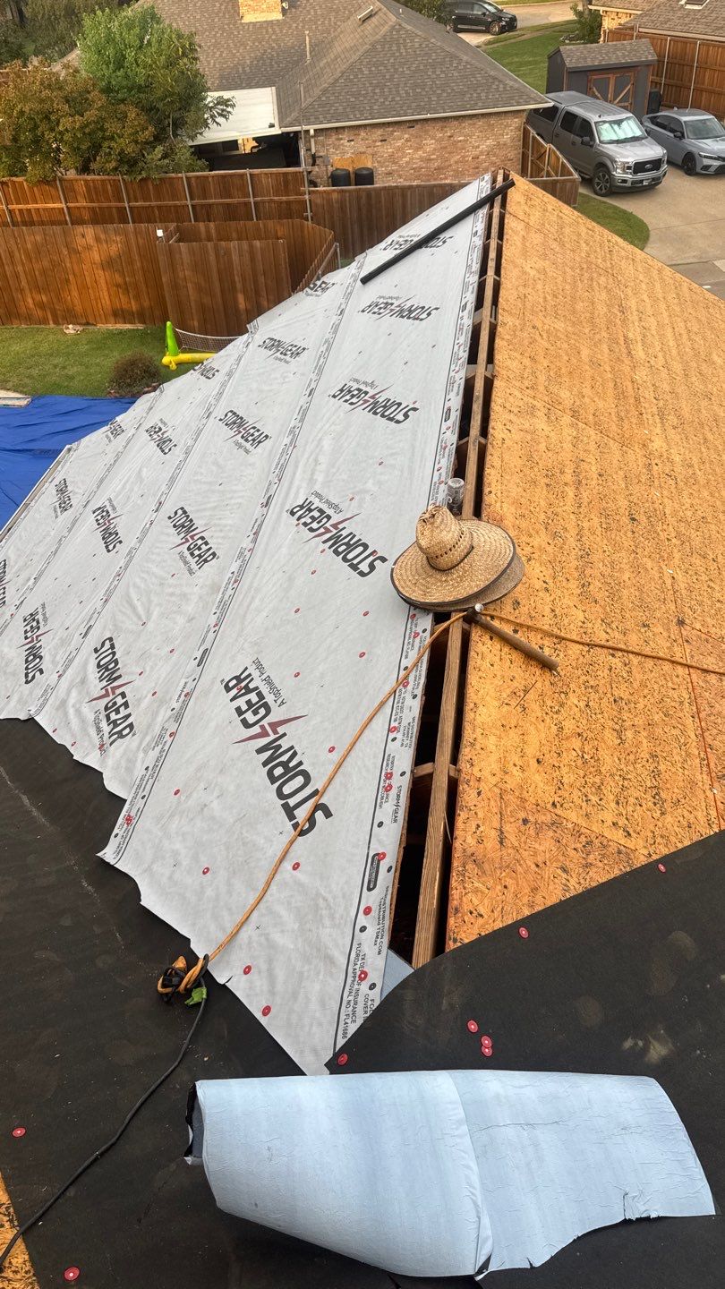 Project in Garland by Rhino Roofing and General Contracting, LLC