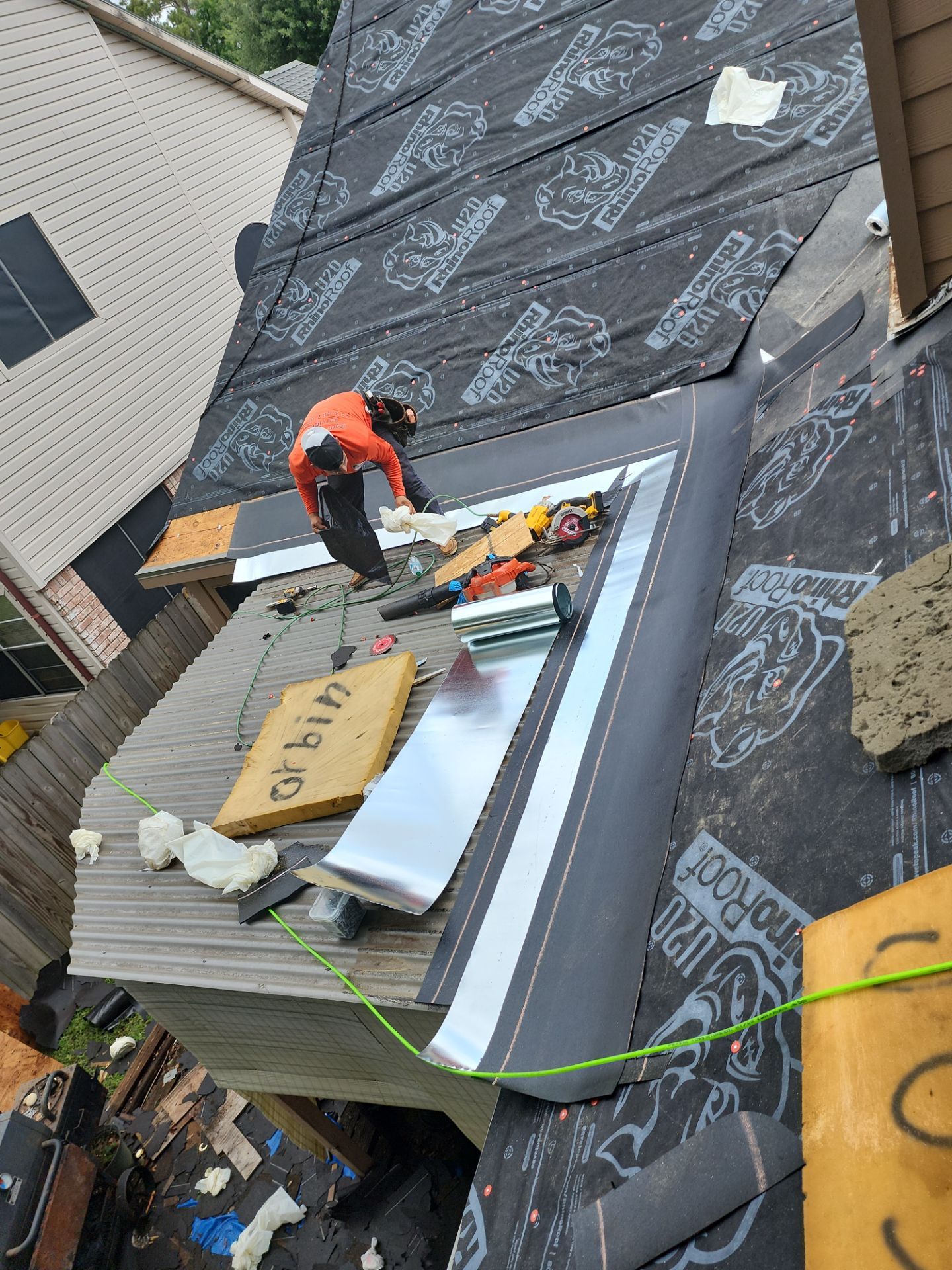 Residential Roofing Repair using Owen's Corning Duration (Lifetime) Shingles by Roof Repair Services LLC
