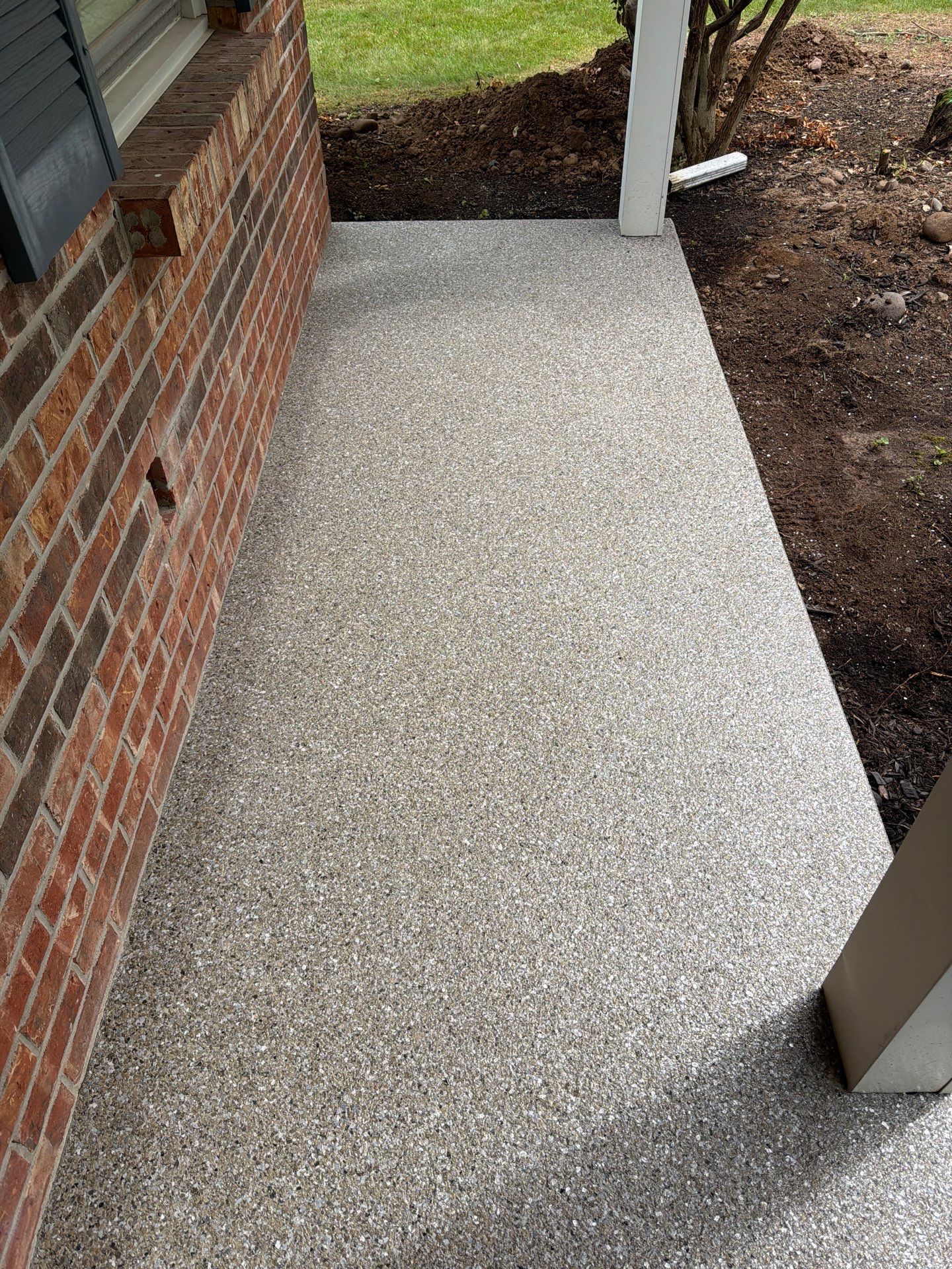 Vintage Shalestone Porch Coating by NG Masonry & Construction LLC
