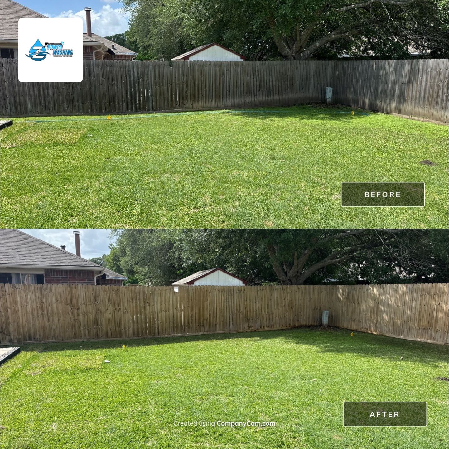 Night and day difference! by Zeal Power Washing