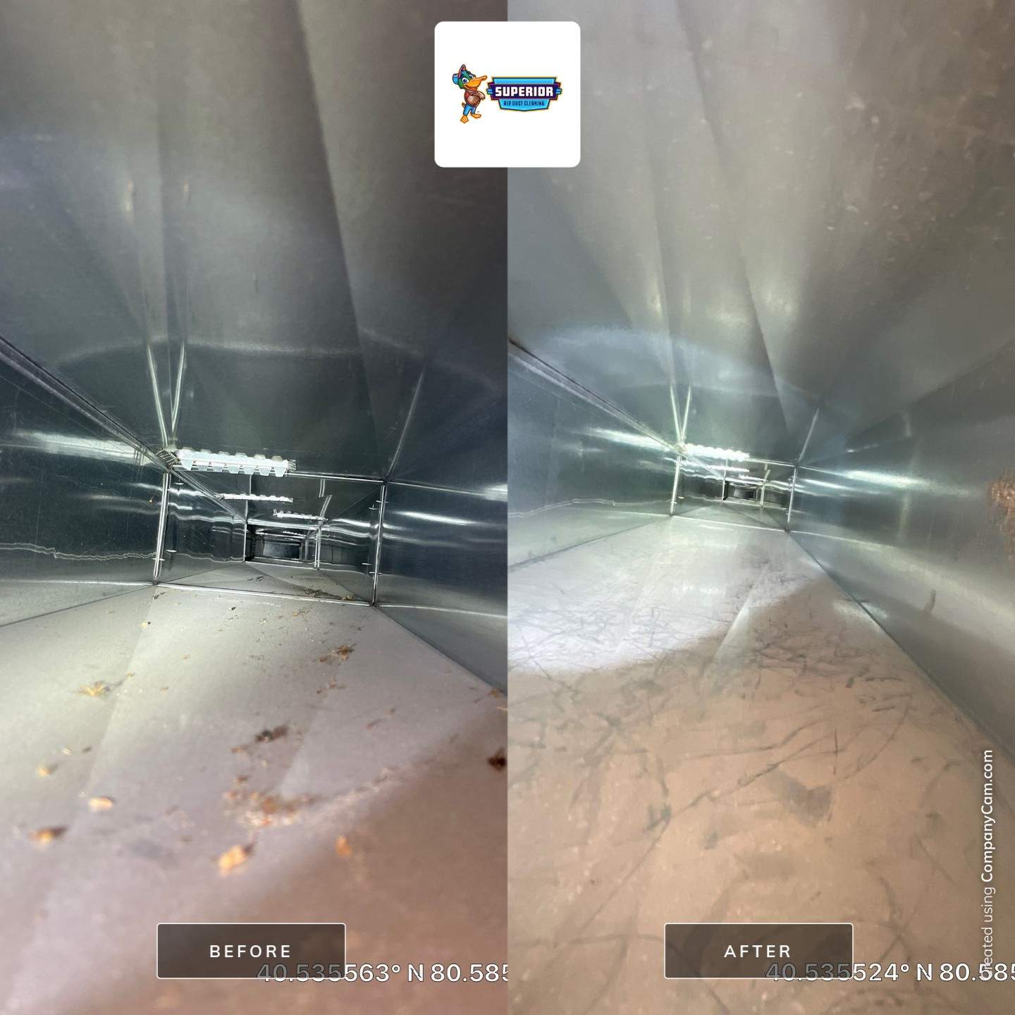 Air Duct Cleaning With a Vacuum Truck in New Cumberland, WV by Superior Air Duct Cleaning