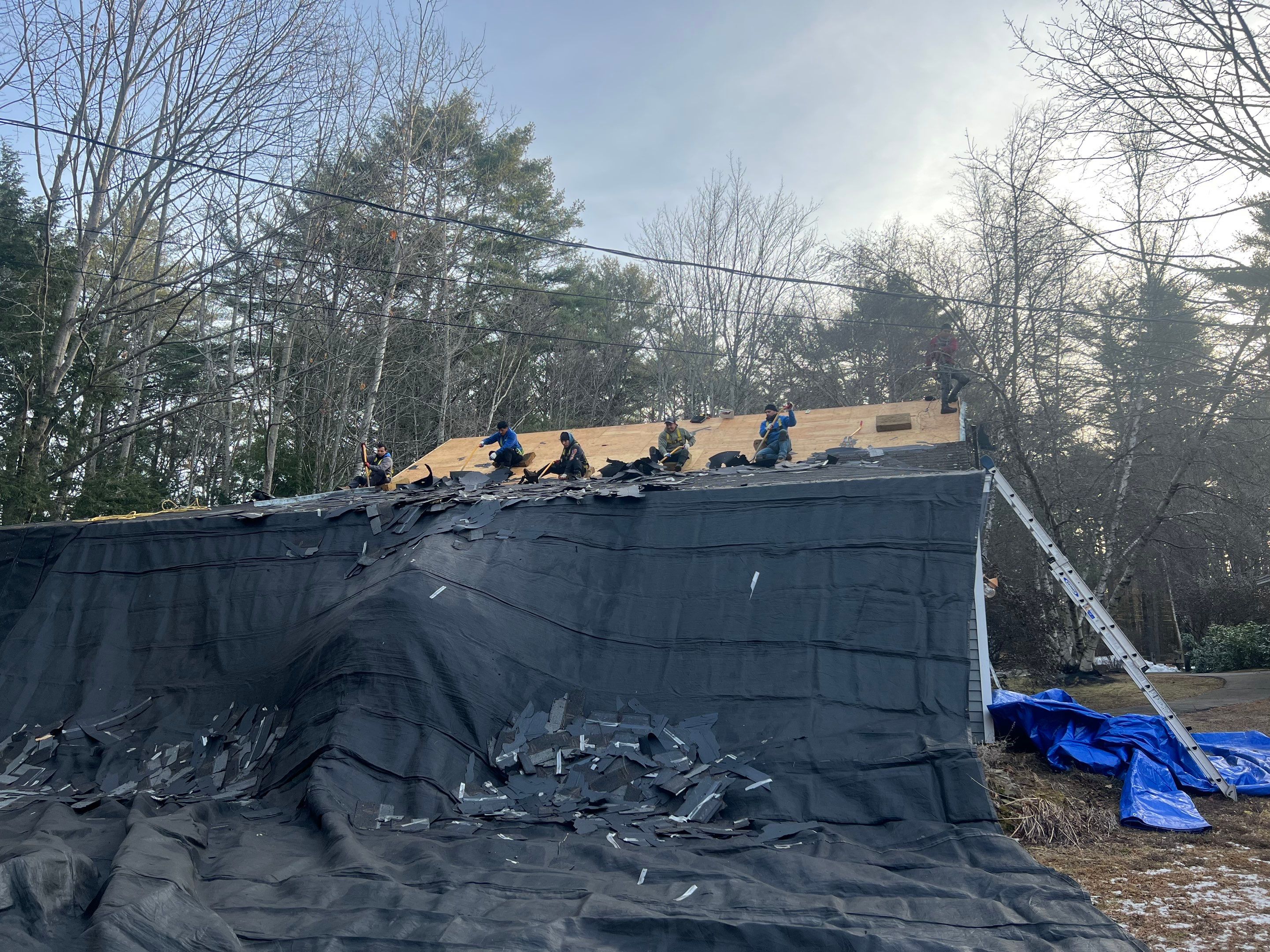 Roofing Install In Tuftonboro, NH by Tall pine roofing