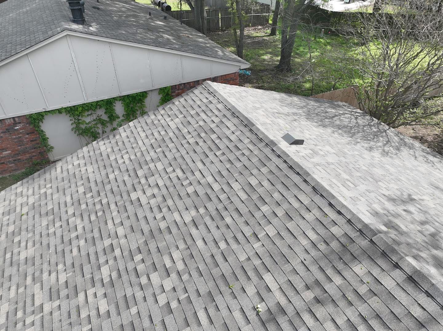 Residential Roofing Installation using Malarkey Highlander Weathered Wood Plus by OneSource Roofing and Restoration