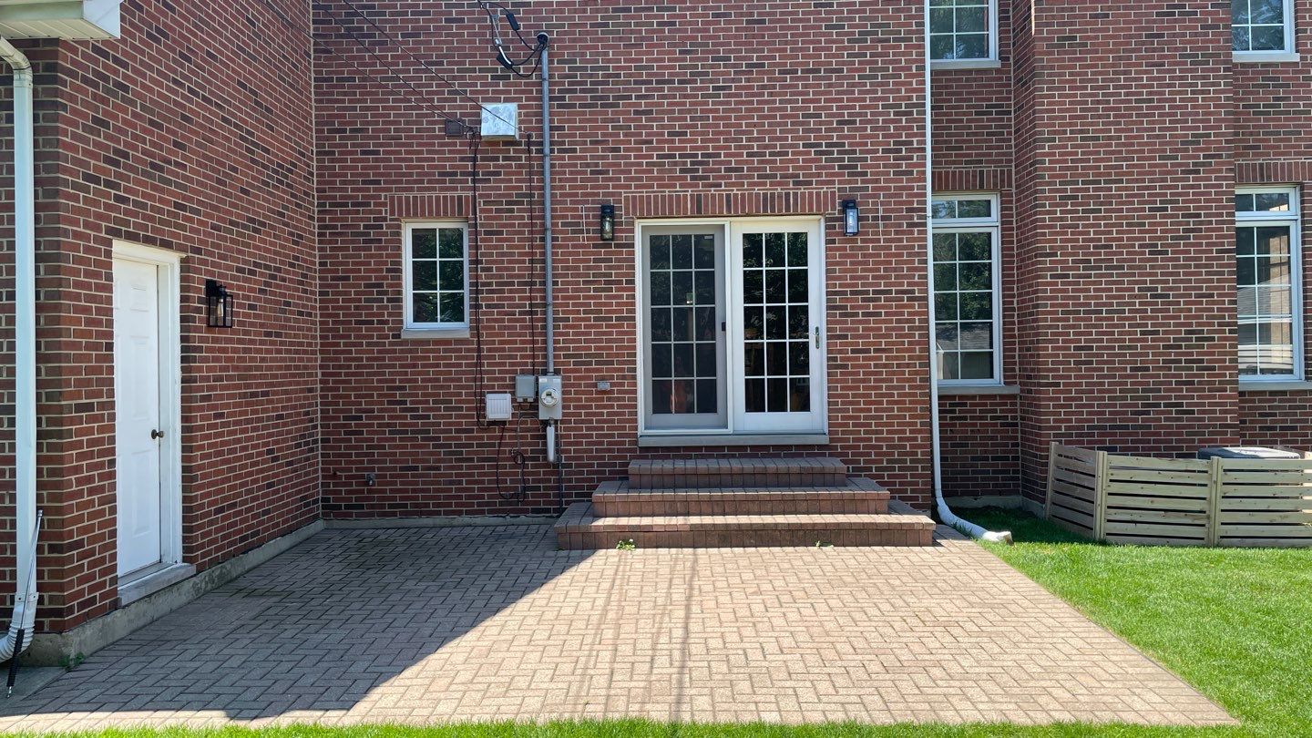 Brick paver clean, sand and seal.  using Surebond SB-1300 by Northern Power Washing LLC.
