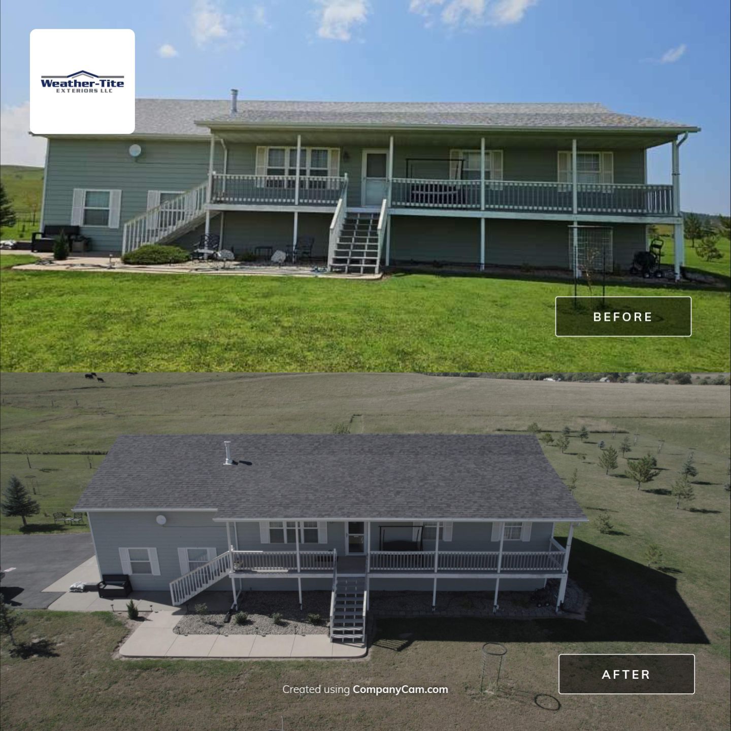 Residential Roofing Installation using Malarkey Shingles by Weather-Tite Exteriors LLC