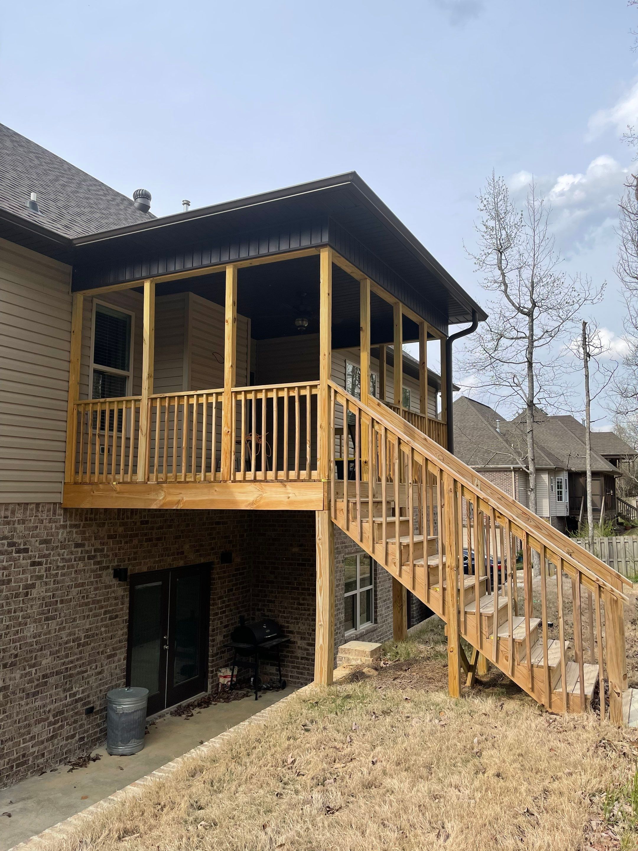 Silver Lakes Screened Porch by Pillar and Pine