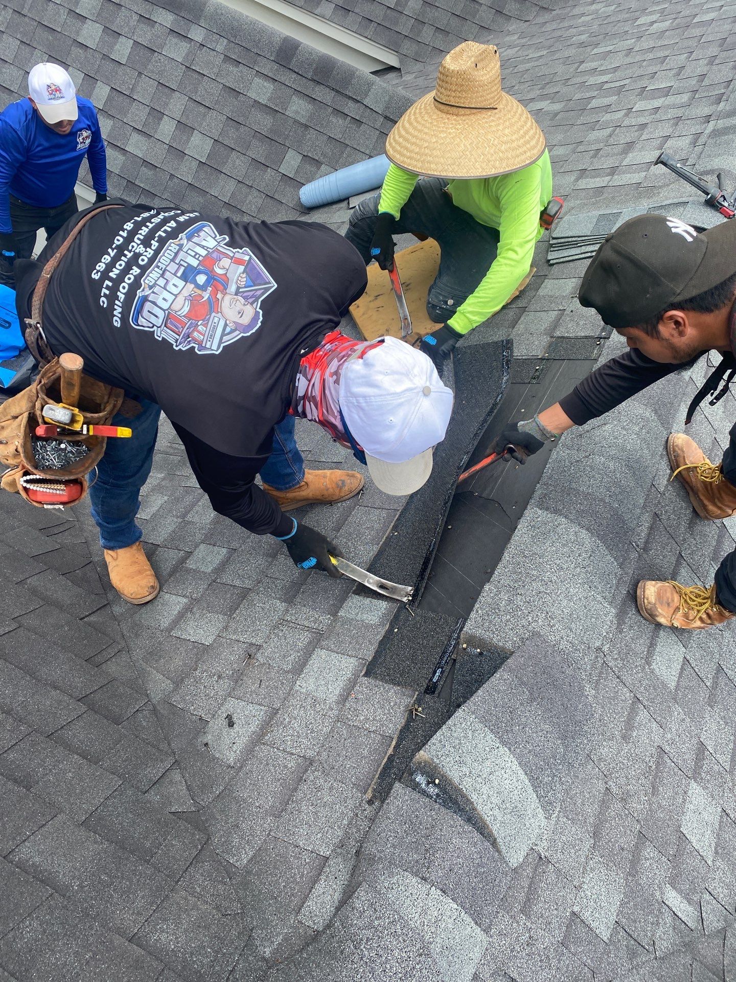Residential Roofing Repair using Owen's Corning Duration (Lifetime) Shingles by Roof Repair Company