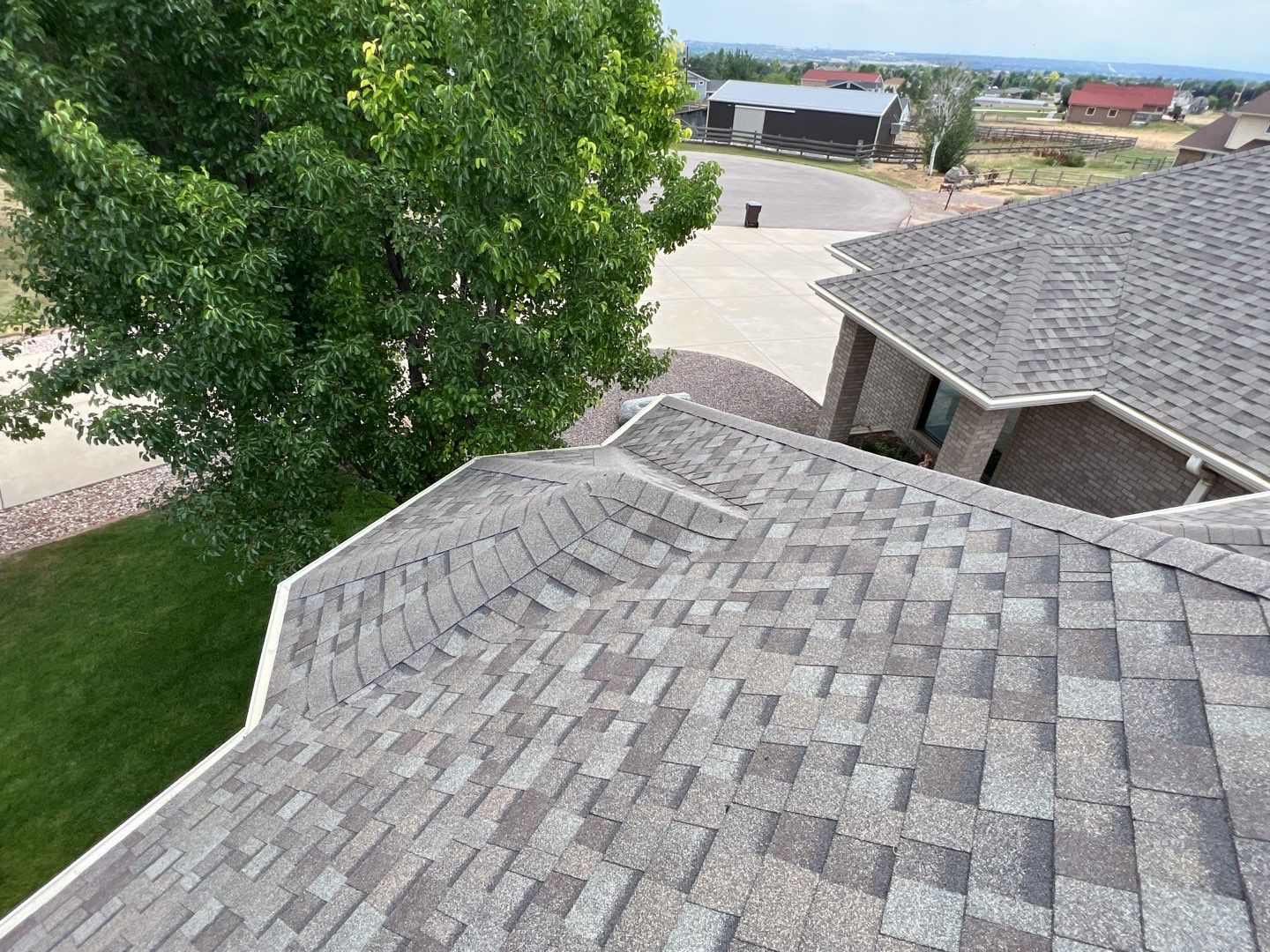 Residential Roofing Installation using Owens Corning TruDefinition - Driftwood  by A to Z Roofing