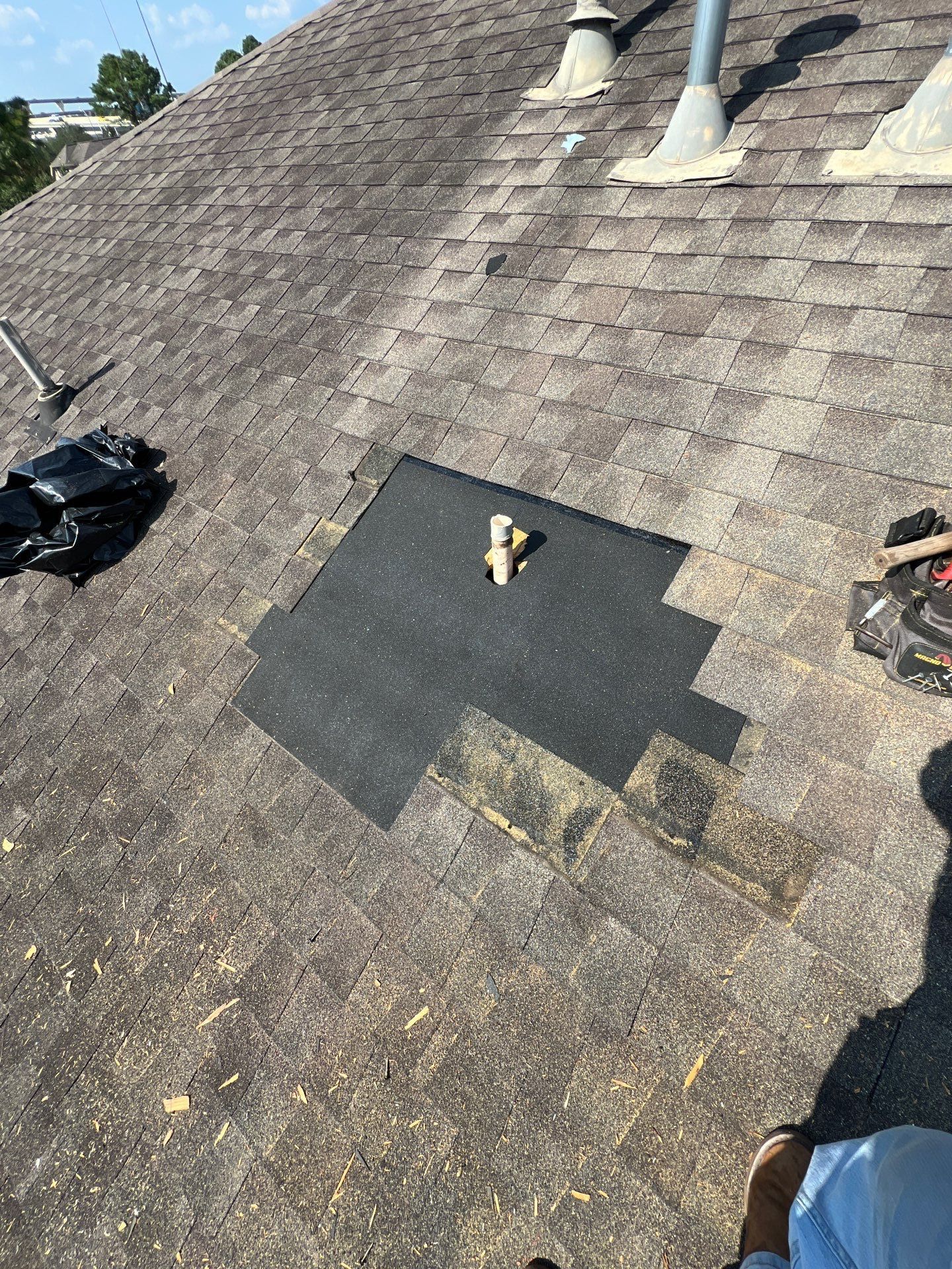 Hail Damage using Owen's Corning Duration (Lifetime) Shingles by Roof Repair Company