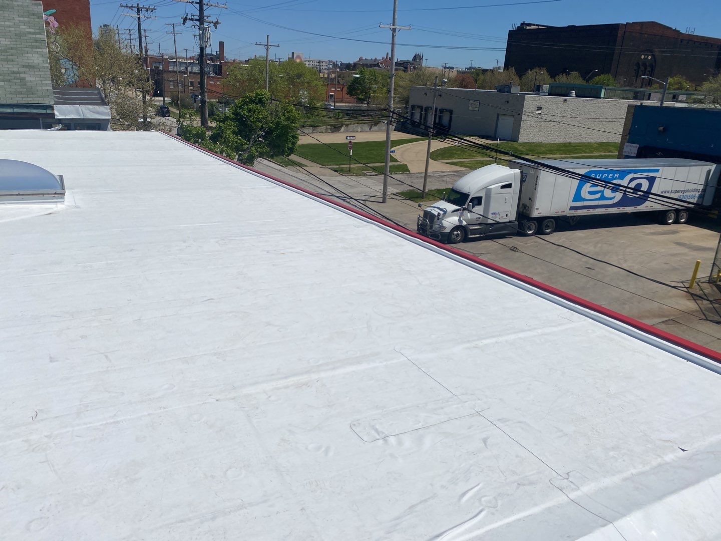 Commercial Roofing Installation using TPO Membrane by Runyon & Sons Roofing