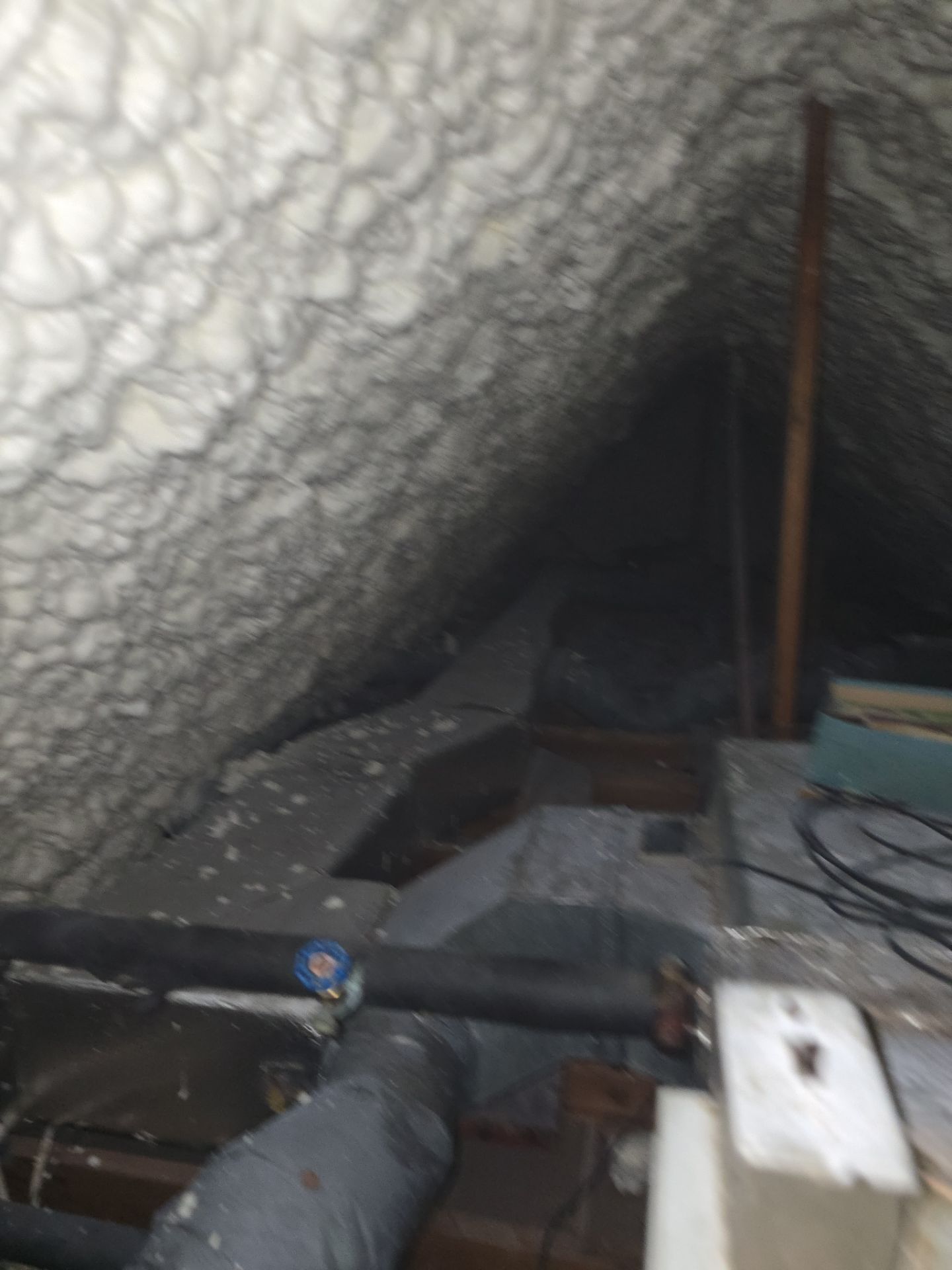 Attic Insulation using open cell spray foam by NYS Foam & Energy