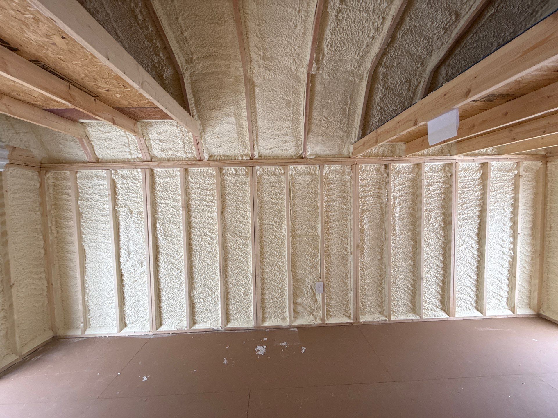 Project in Bunker Hill by HomeGuard Foam and Foundation