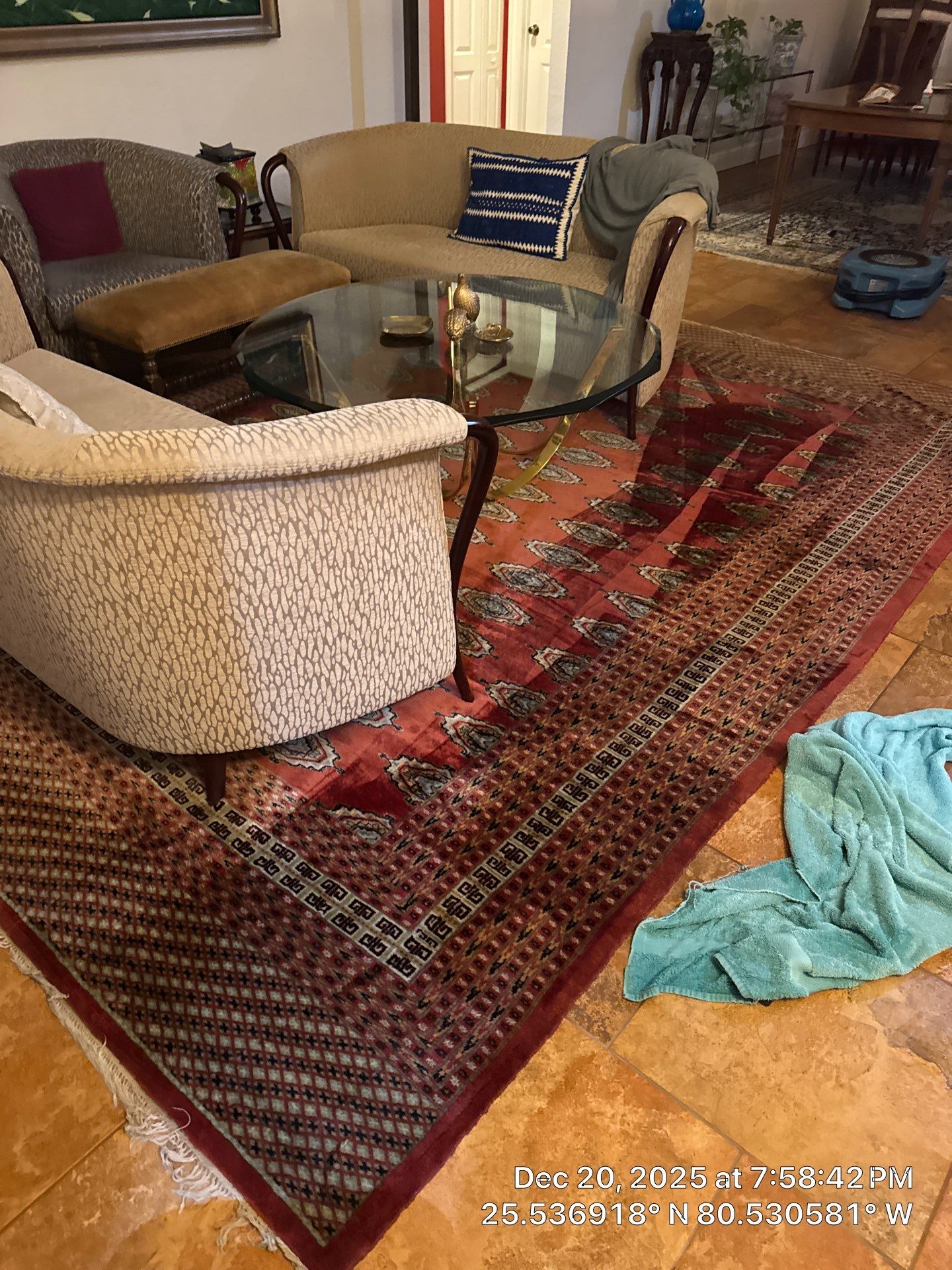 water damage by SuperClean