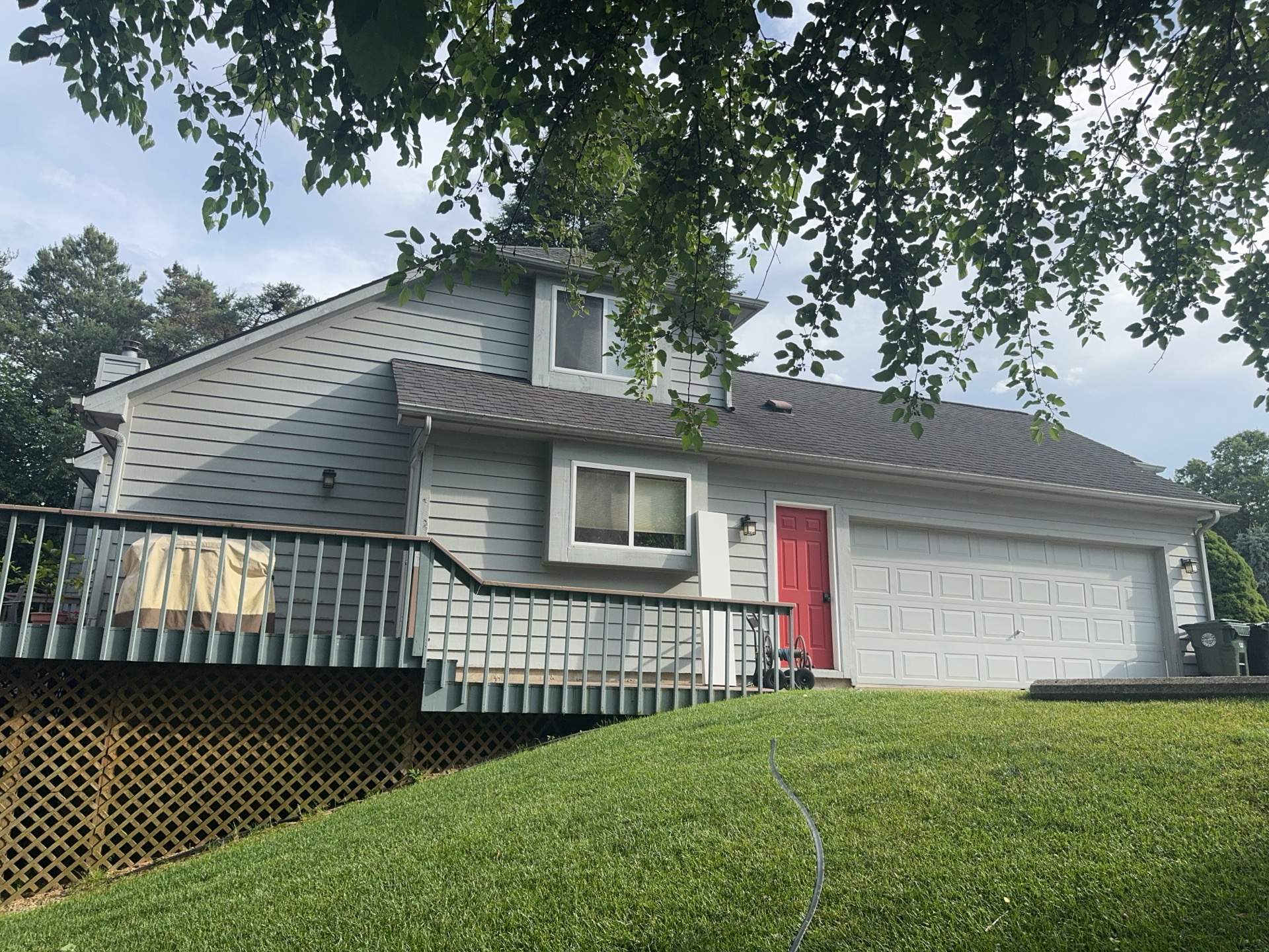 Siding Replacement using Ascend Laguna Blue by 180 Contractors