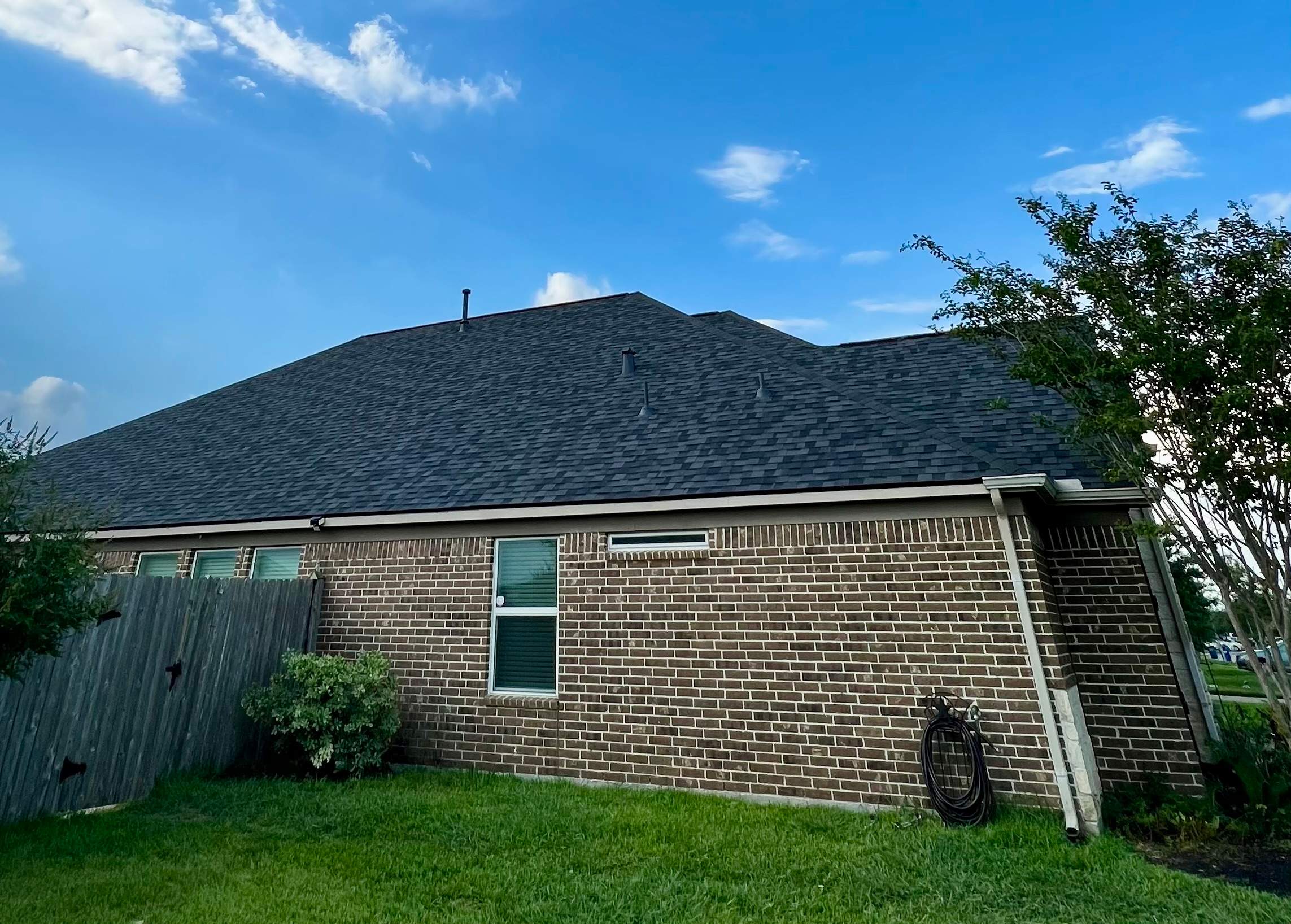 Insurance Claim Roof Replacement – CertainTeed Landmark Max Def Moire Black by Black Coast Roofing
