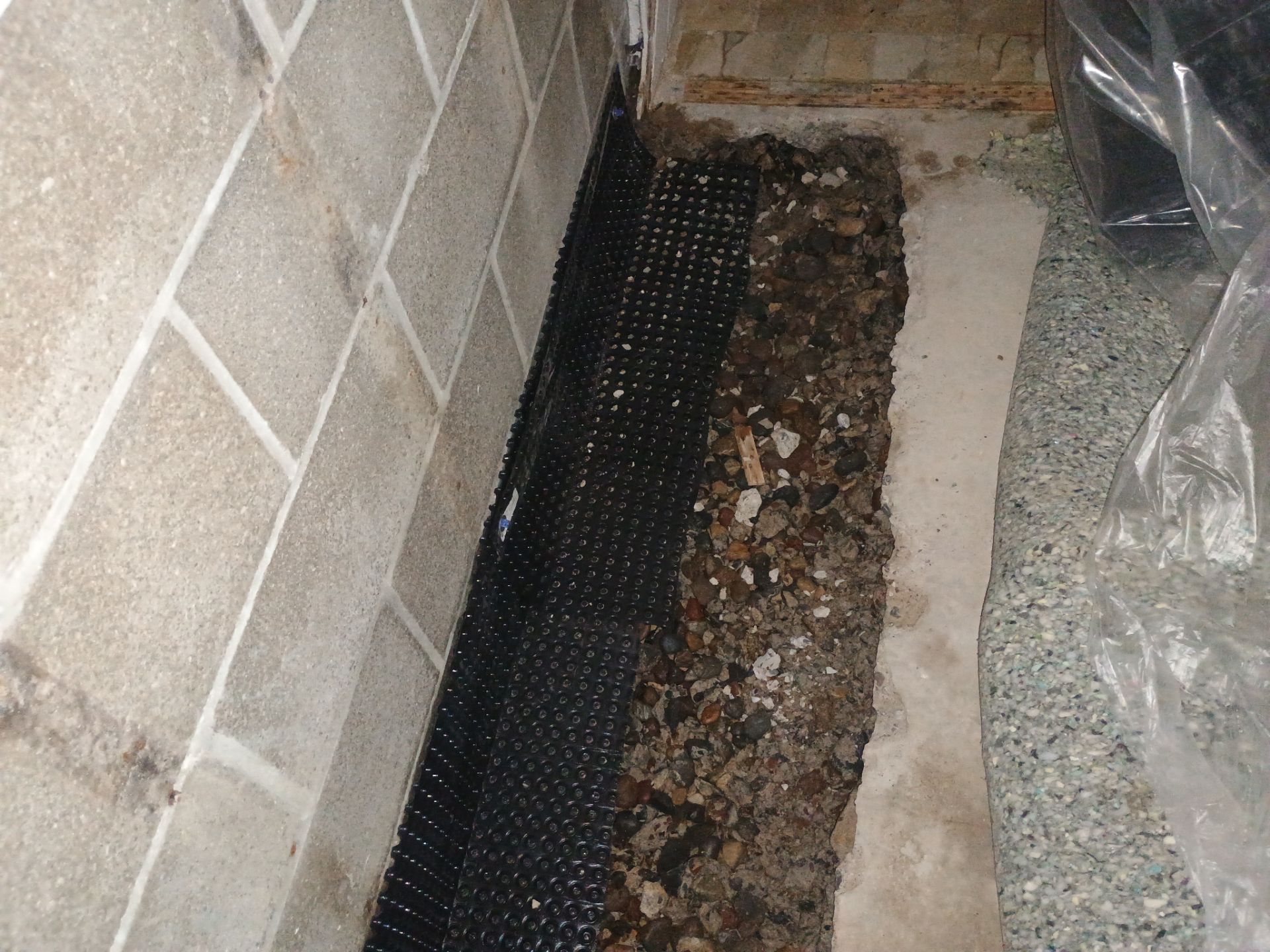 Optimizing Rob & Sue's Existing Waterproofing System by Waterproofing Northeast
