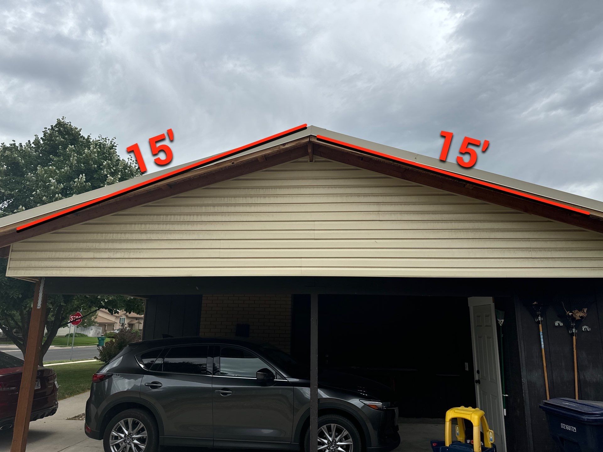 Ogden | Custom Roofline Modernization | Musket Brown & White by Ideal Siding Utah