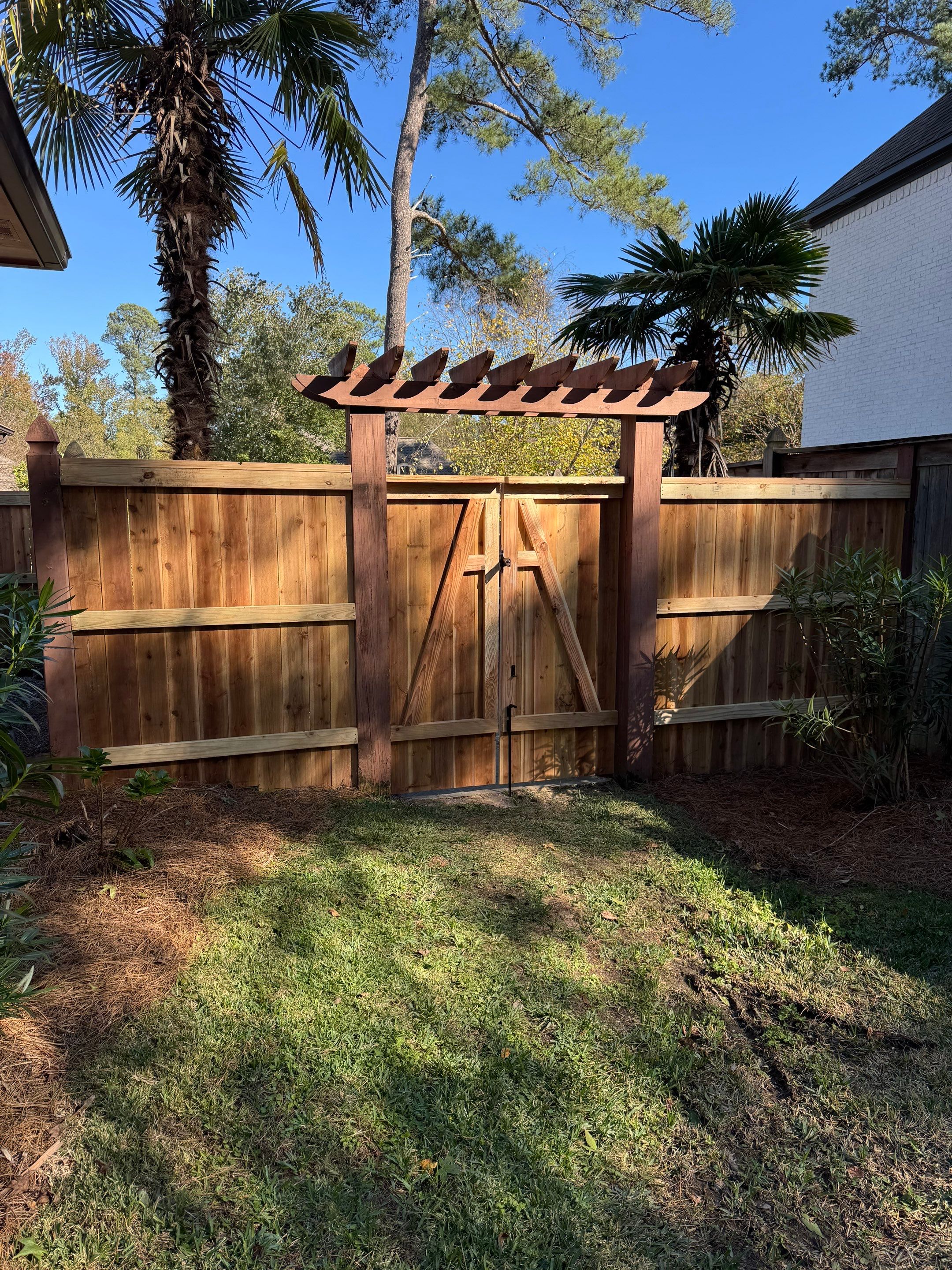 6' Cedar Good Neighbor 6x6 by Roberson Construction LLC