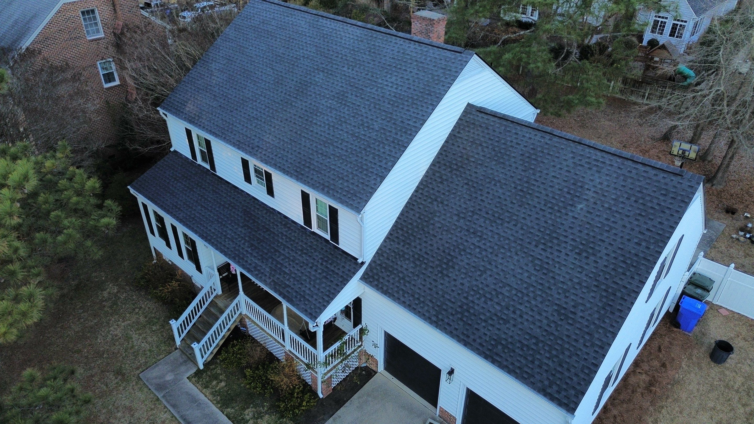 GAF HDZ Charcoal by Skybird Roofing