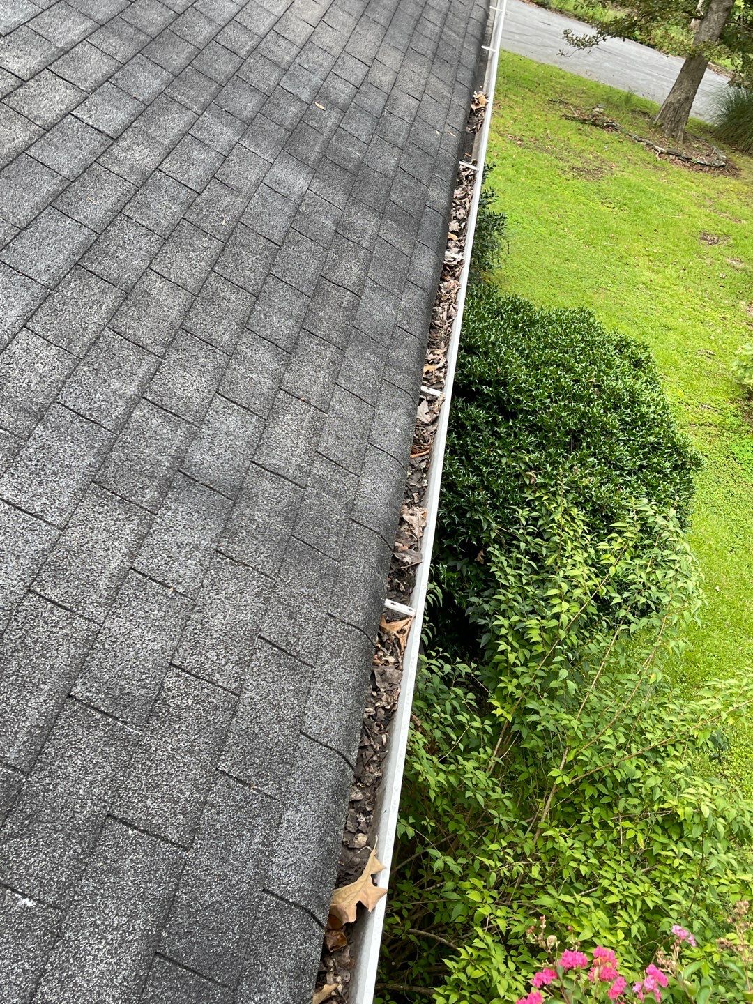 Two layers of shingles removed and replaced with GAF Timberline HDZ Charcoal by Georgia Roof Advisors