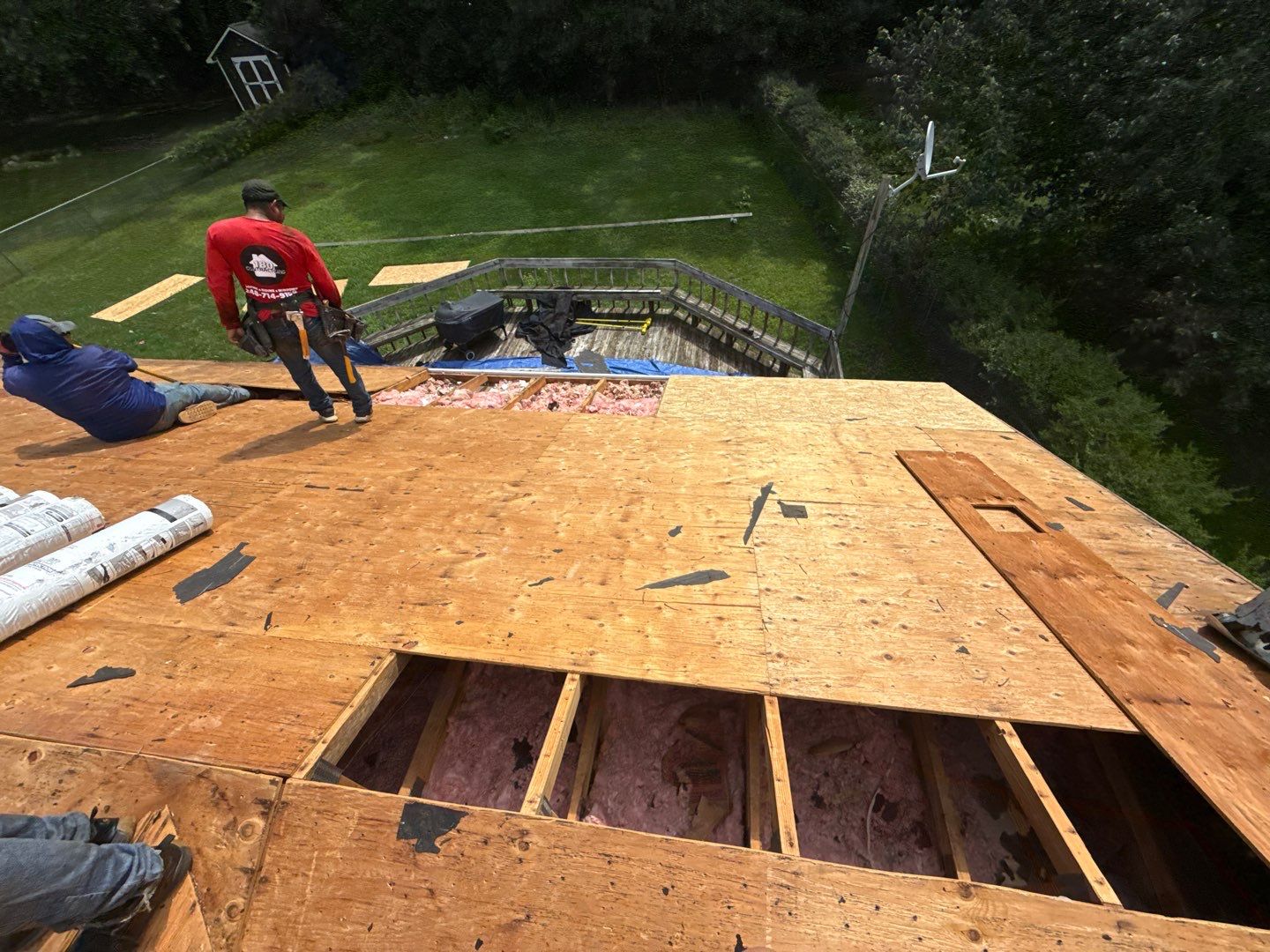 Roof Replacement using Owens Corning Tru Definitions by 180 Contractors