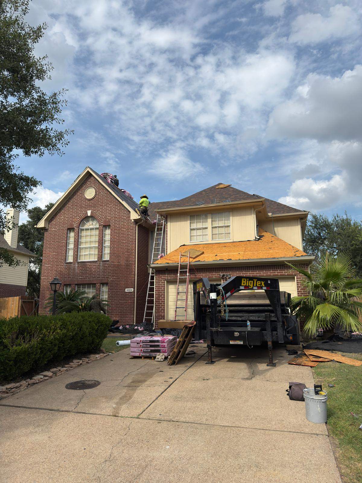 Project in Houston, TX by Proud Roofing