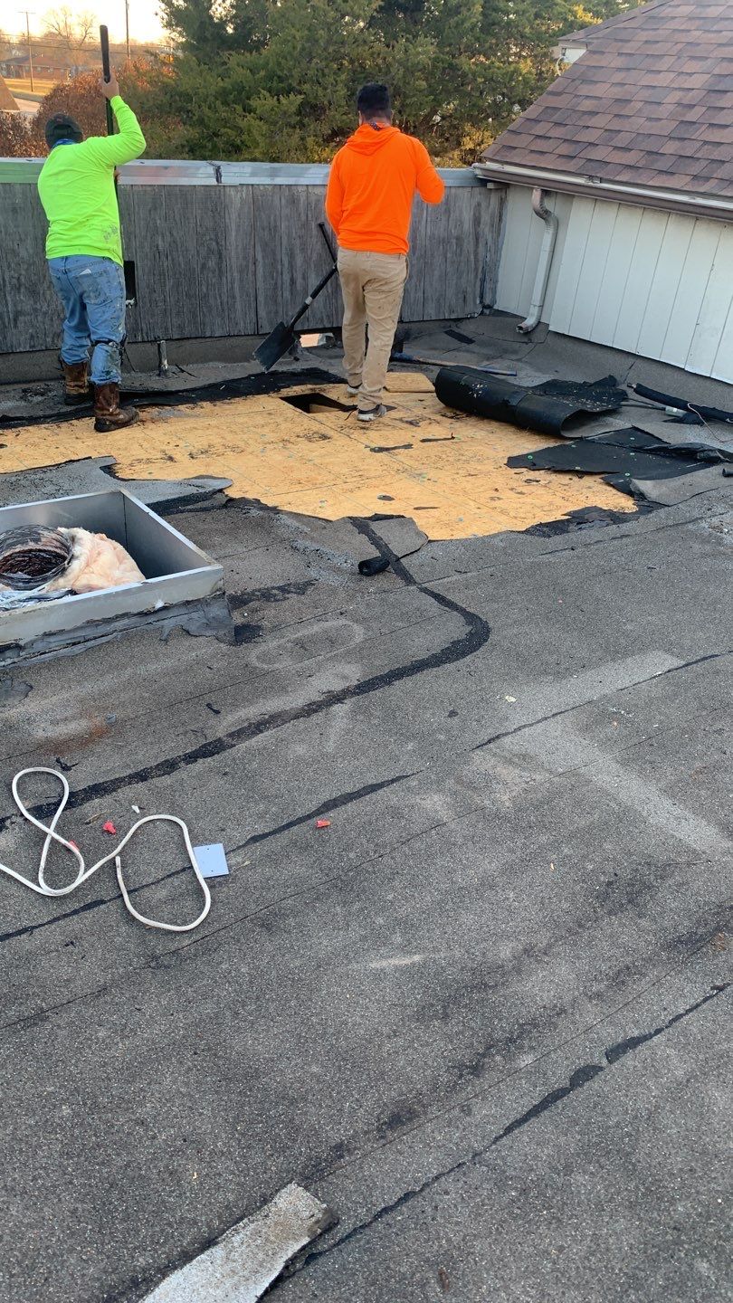Full Commercial Roof Replacement using GAF Products in Anna Texas by Elite Roofing LLC