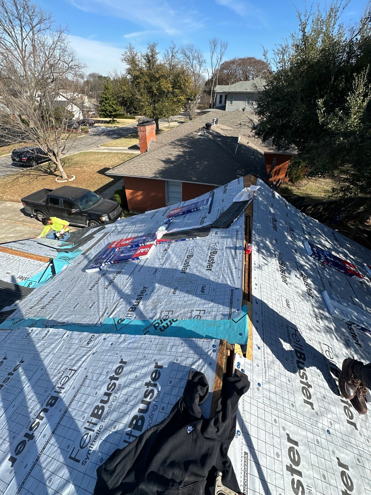 Project in Dallas  by Zeus Exteriors