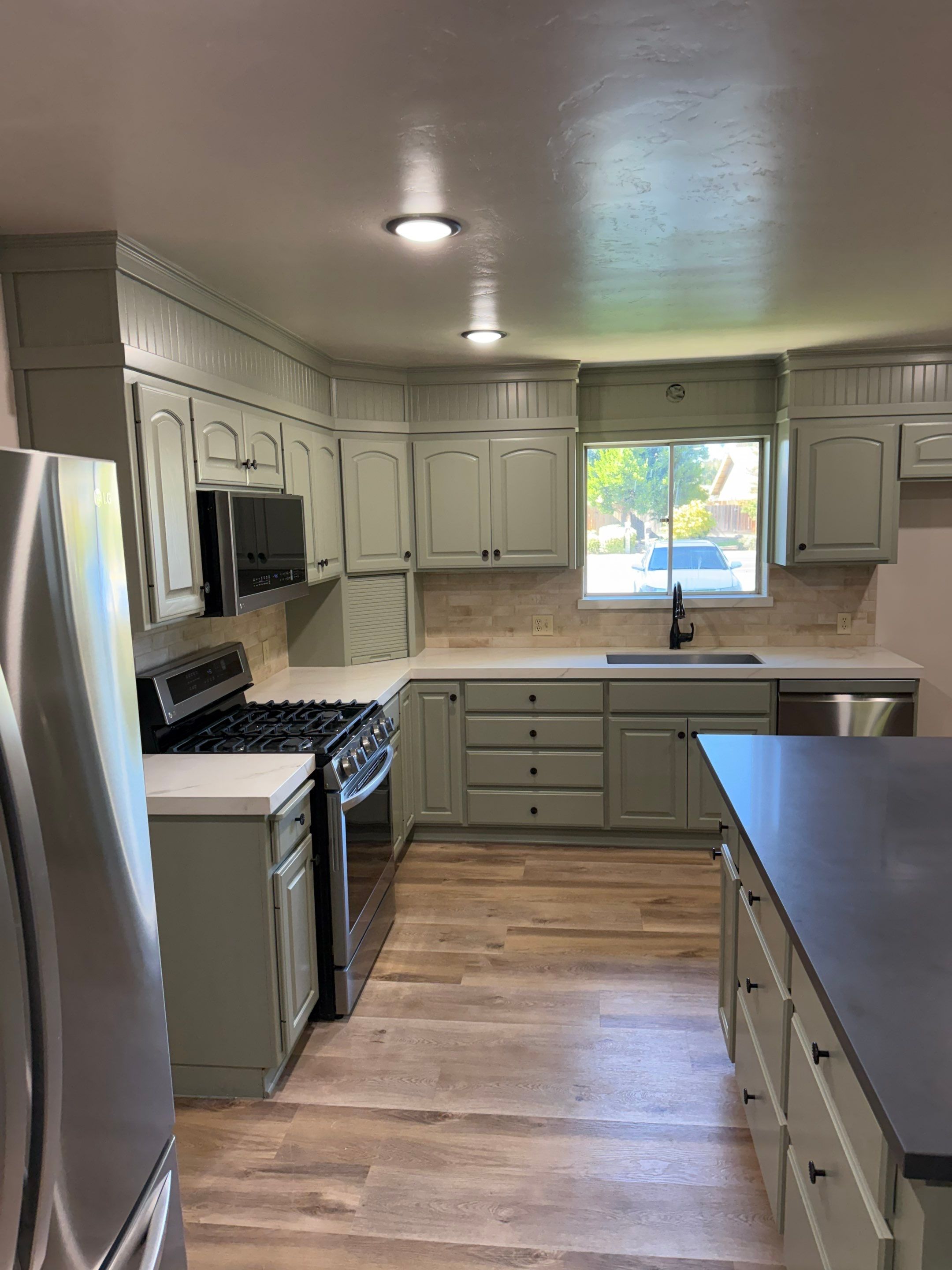 Cabinet Painting in Turlock by Lancaster Painting