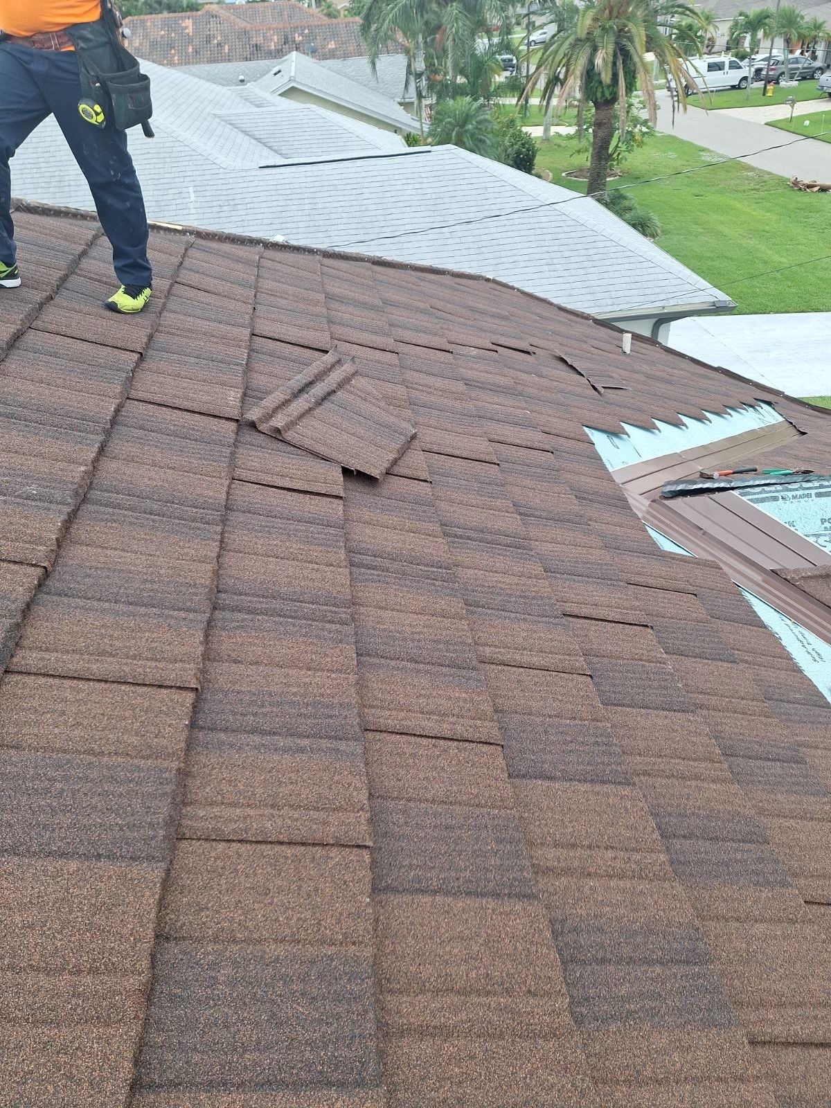 Residential Roofing Installation using Westlake (Boral) Stone Coated Steel in Cape Coral by Four Peaks Roofing