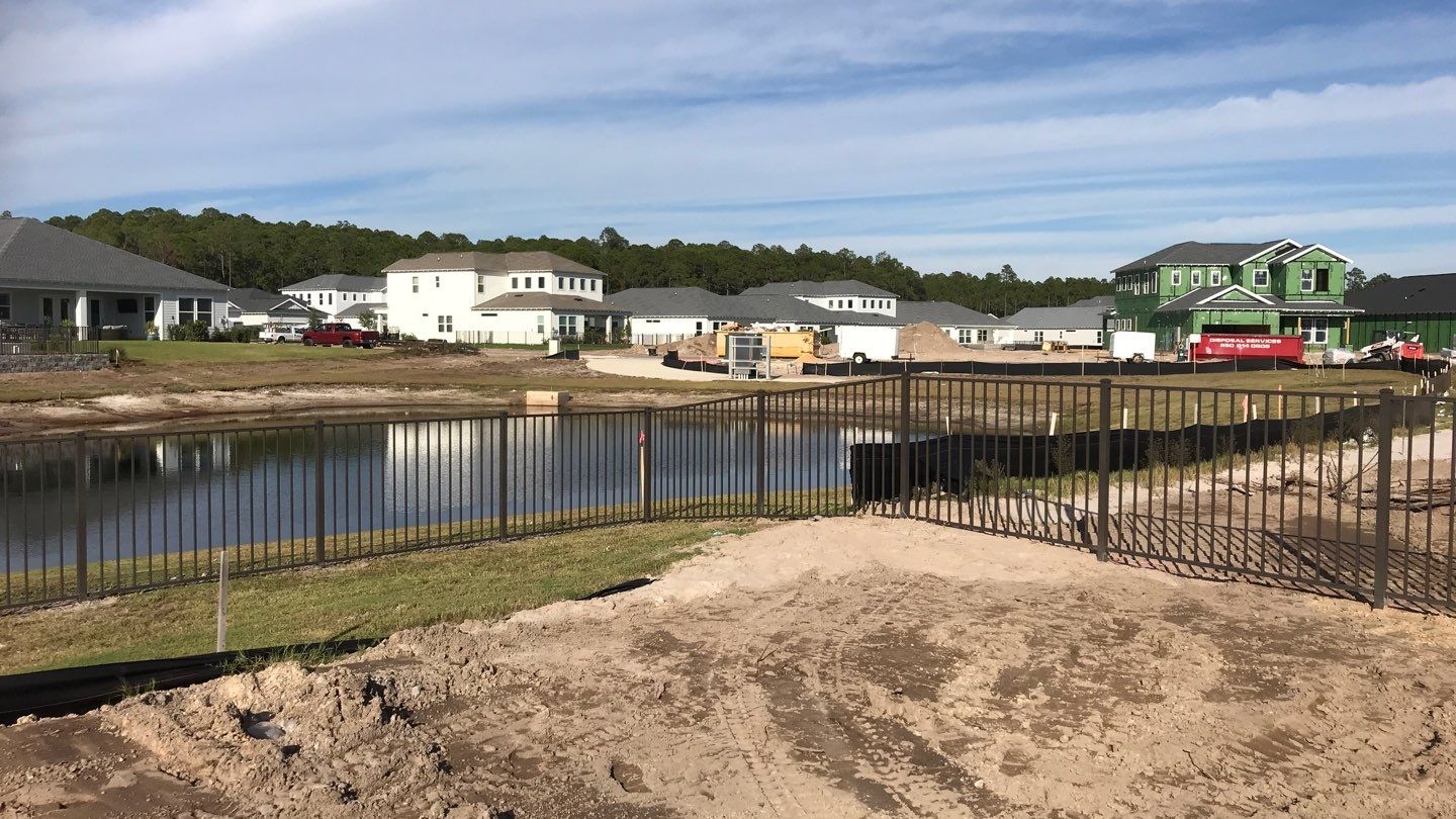 WATERSOUND CUSTOM BRONZE ALUMINUM using BRONZE ALUMINUM by Hip Square Fence Inc.