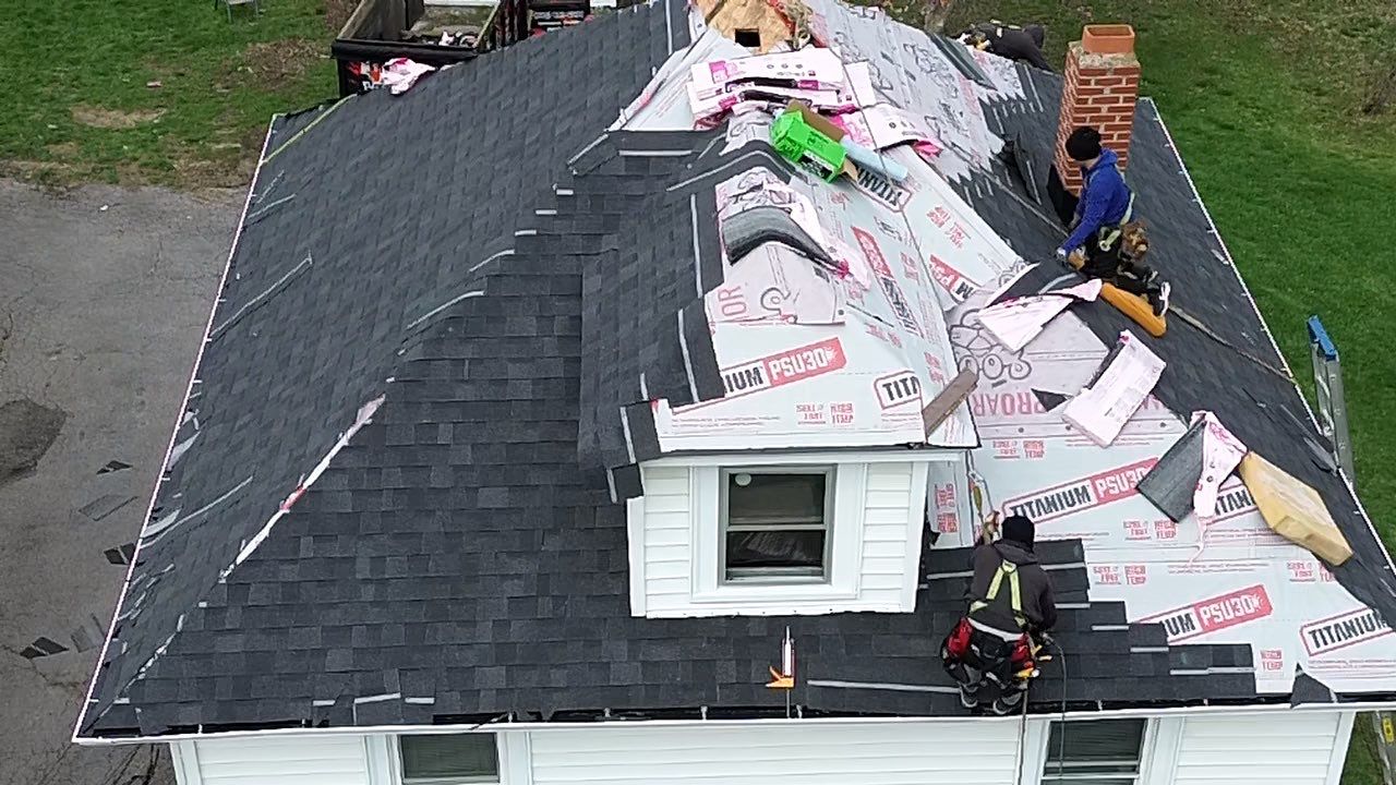 Roof replacement using owens corning roof system by Mike home improvements 
