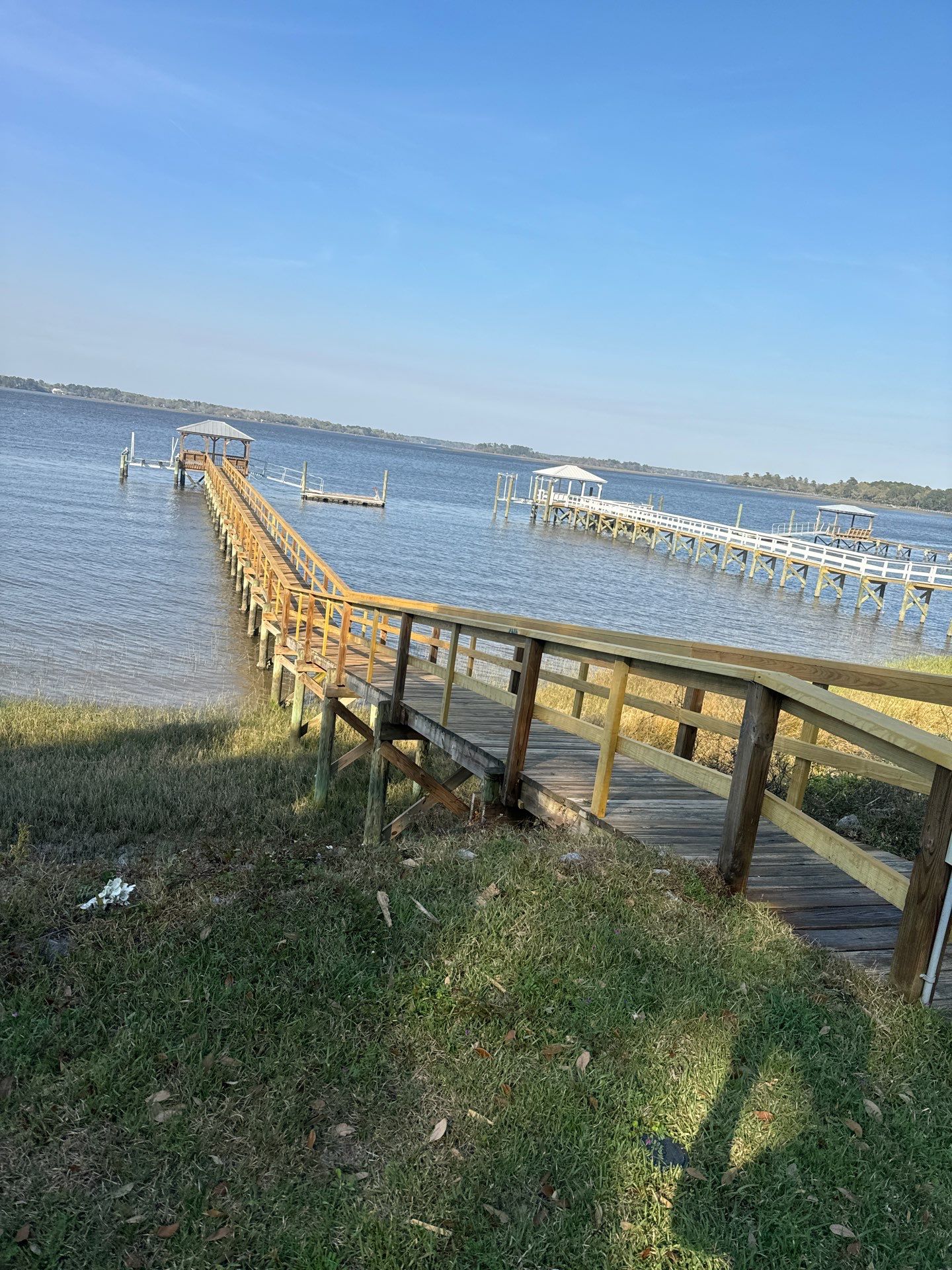 Dock using Wood Sealant by DuraSeal
