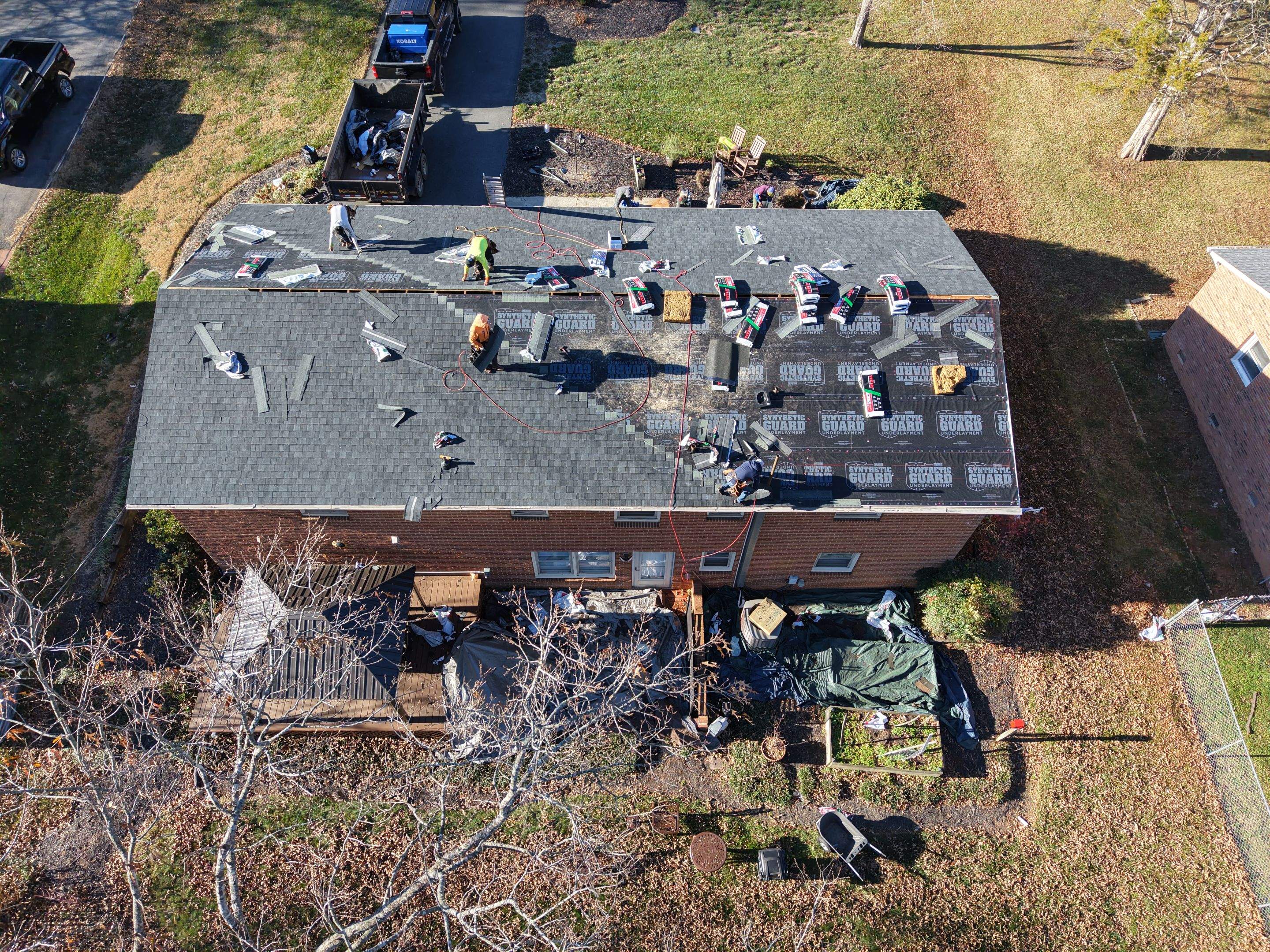 Residential Roof Replacement using TAMKO TItan XT Rustic Black by RISE Roofing & Restoration, LLC